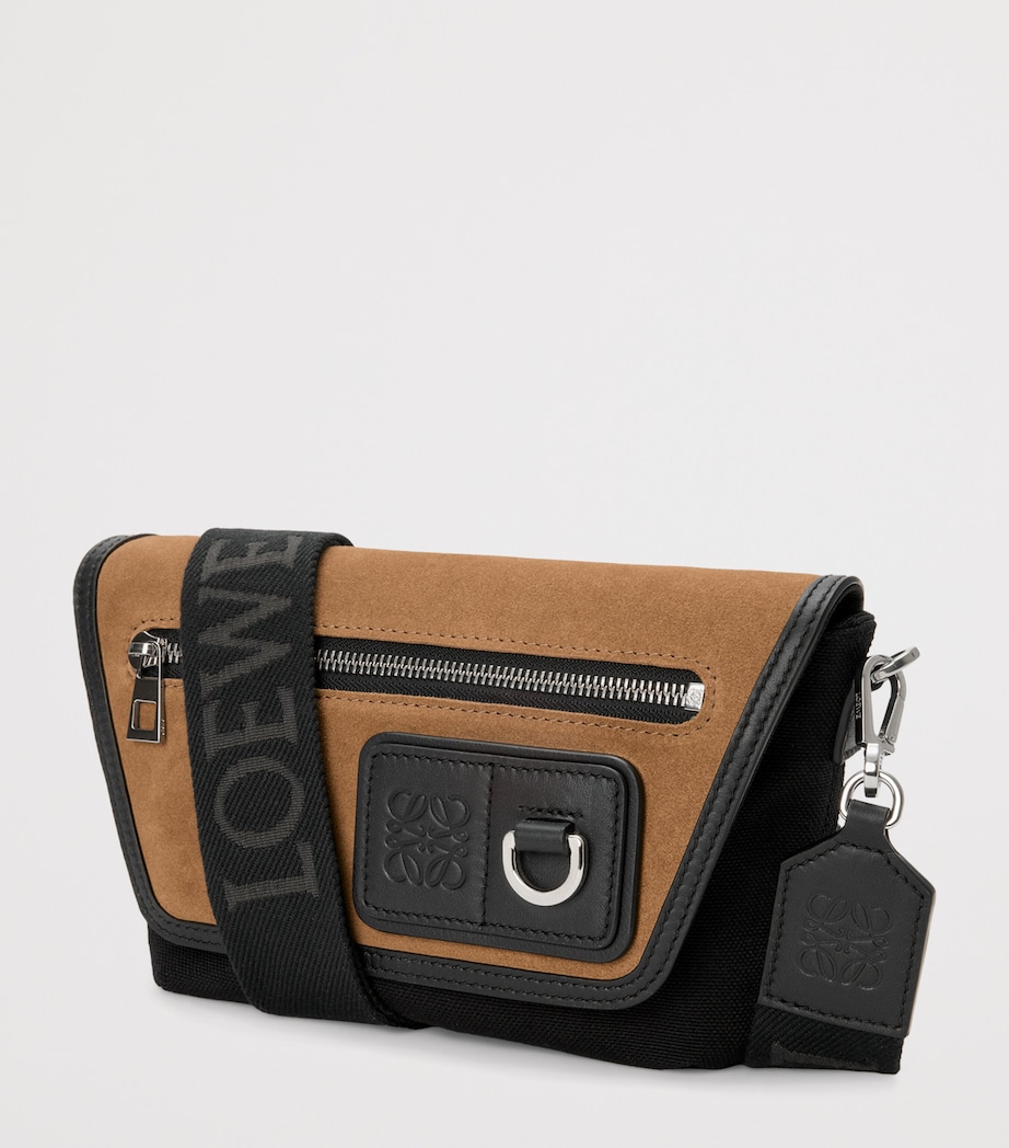 Mini Flex Messenger Bag BLACK/DARK GOLD Image 2