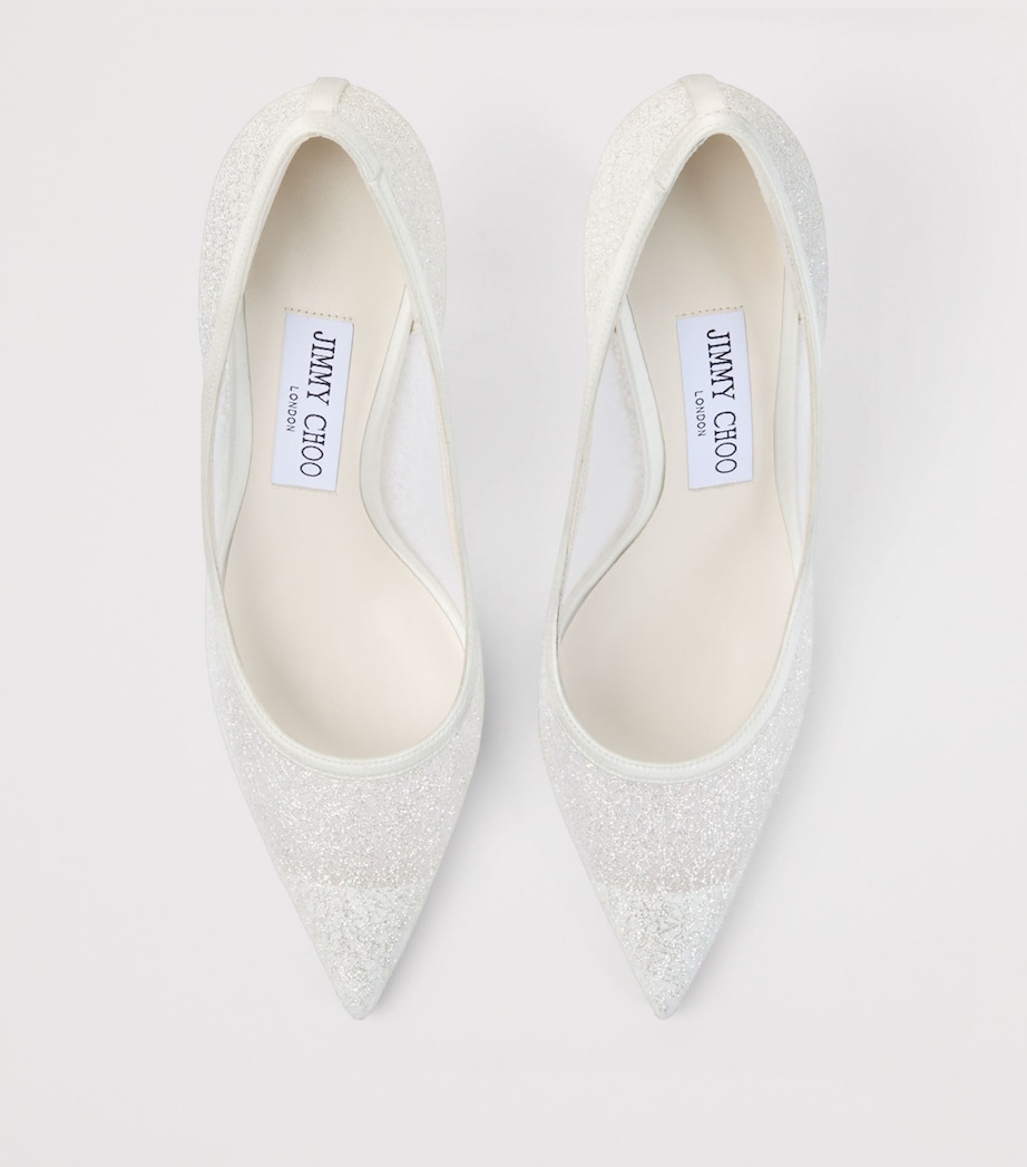 Jimmy Choo Love 85 Lace Heels Ivory Image 4