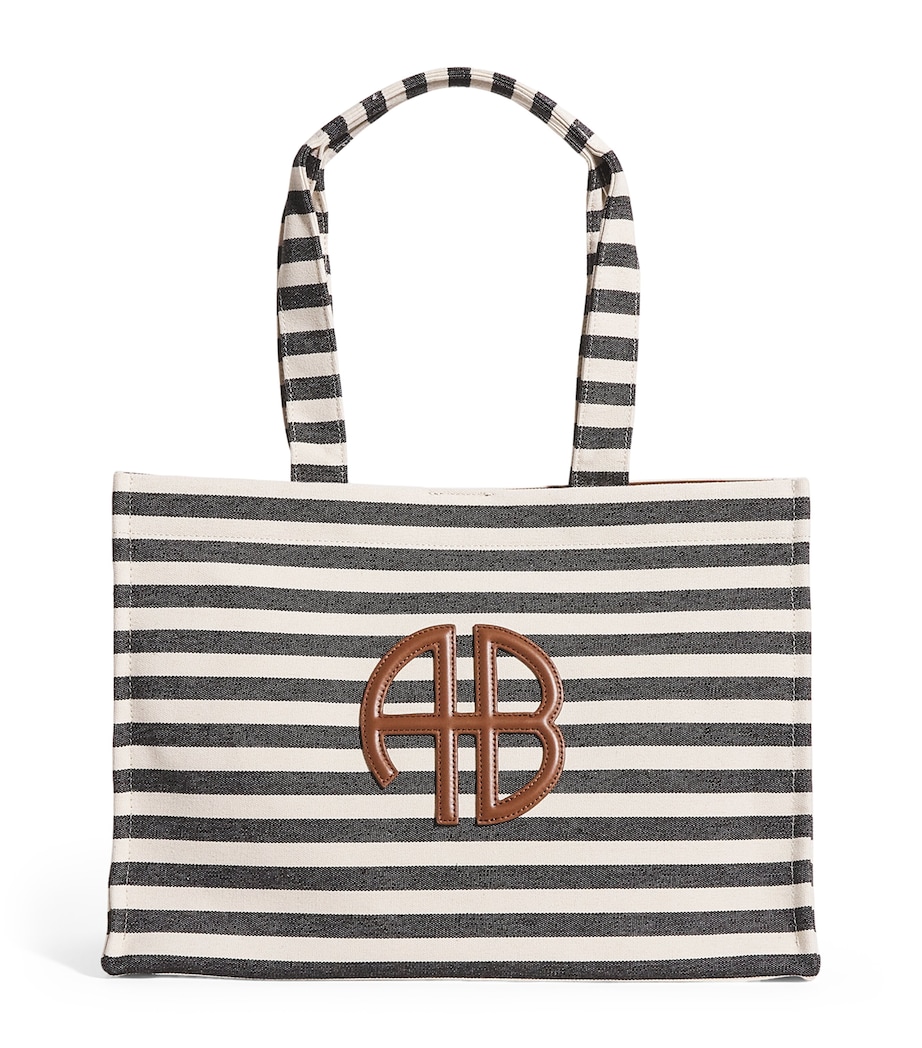 Stripe Logo Lara Tote Bag MULTI Image 1