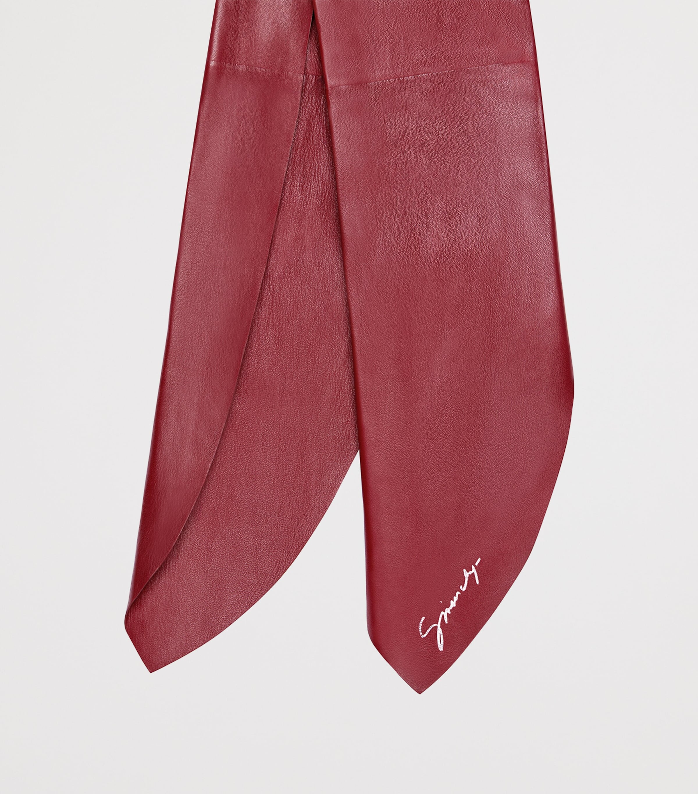 Givenchy Leather Logo Scarf Image 3