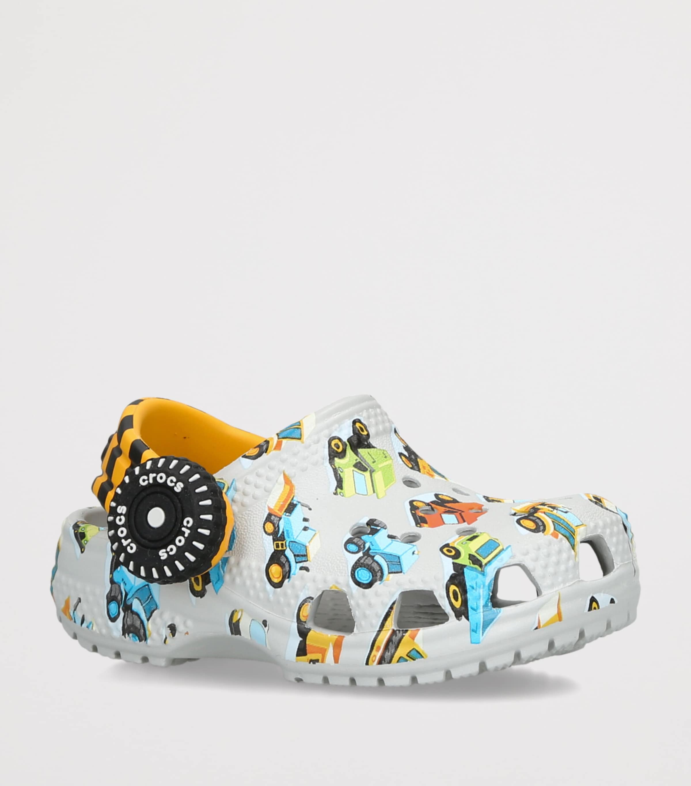 CROCS KIDS Construction Classic Clogs Grey/other Image 3