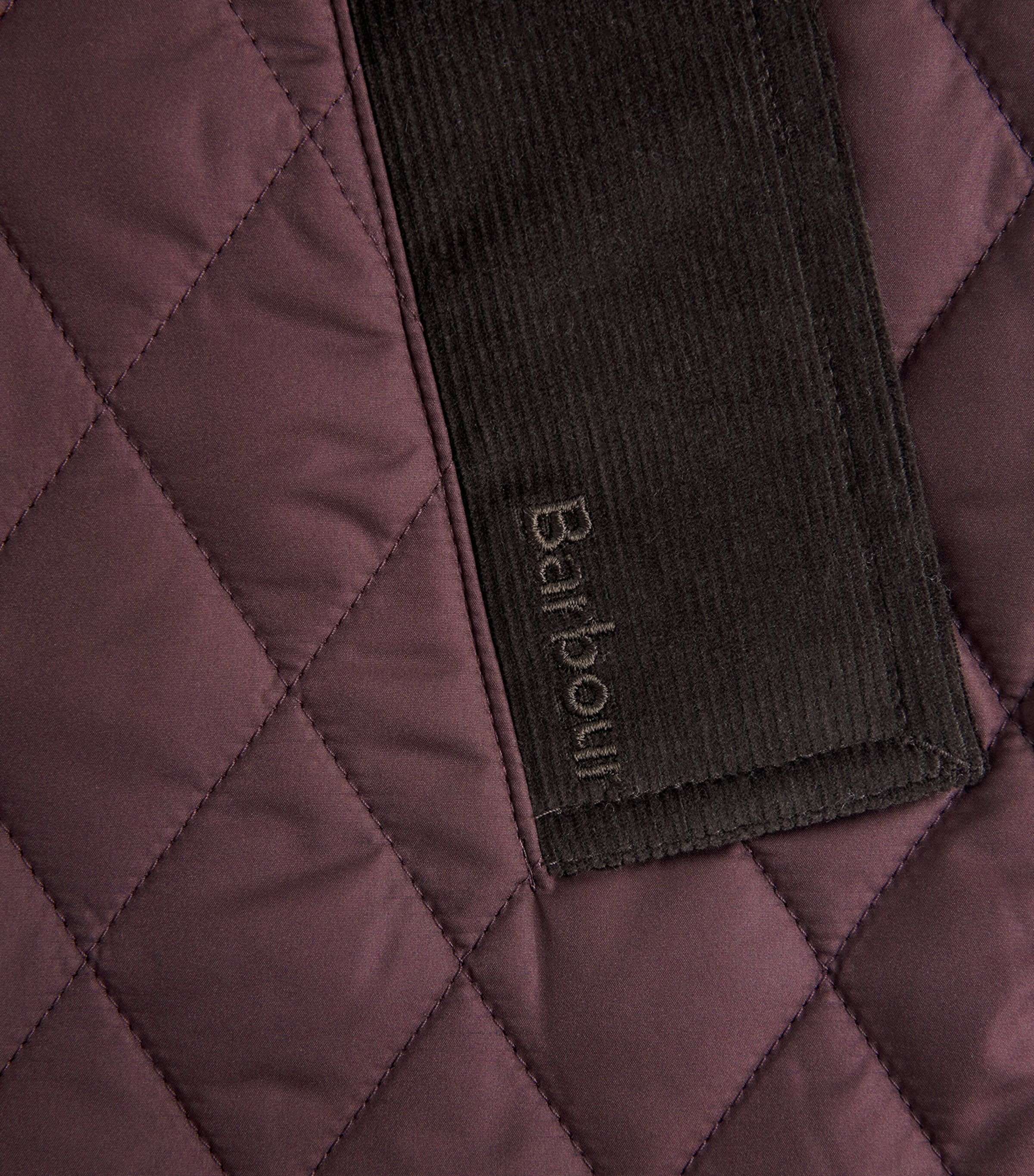 Barbour Womens Quilted Moira Jacket Fig/shadow Classic Image 6