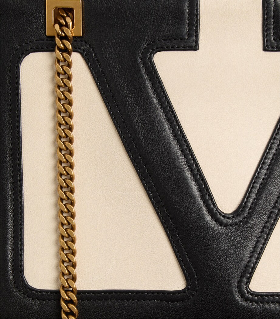 Small Lambskin Viva Superstar Tote Bag R4V Image 10