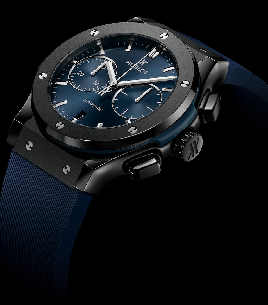 Ceramic Classic Fusion Chronograph Watch 45mm BLACK Image 4
