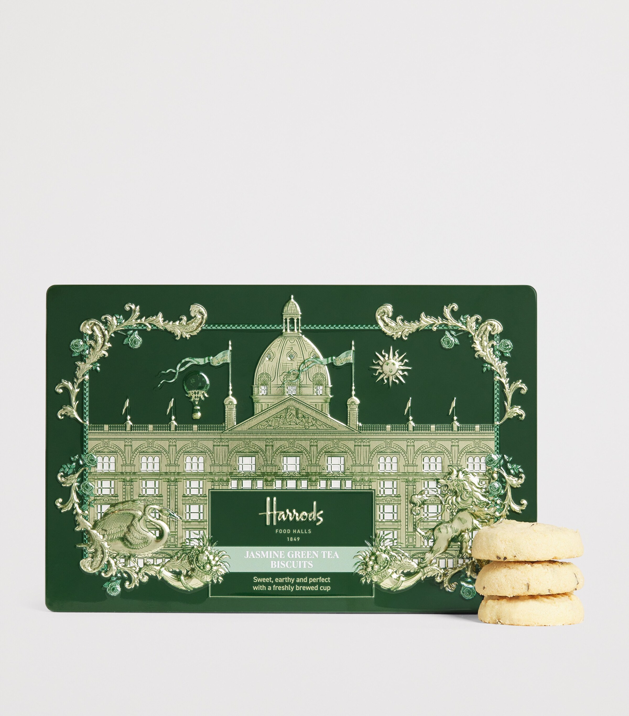 Jasmine Green Tea Biscuits (200g) NO COLOUR Image 2