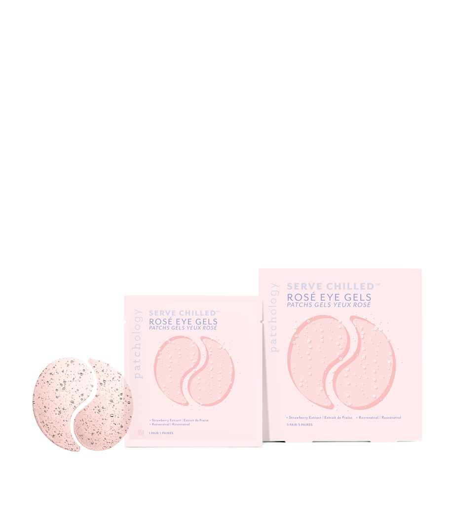 Serve Chilled Rosé Eye Gels (5 Pack) NO COLOUR Image 2
