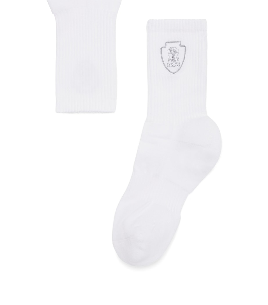 Techno Cotton Logo Socks CR59 Image 1