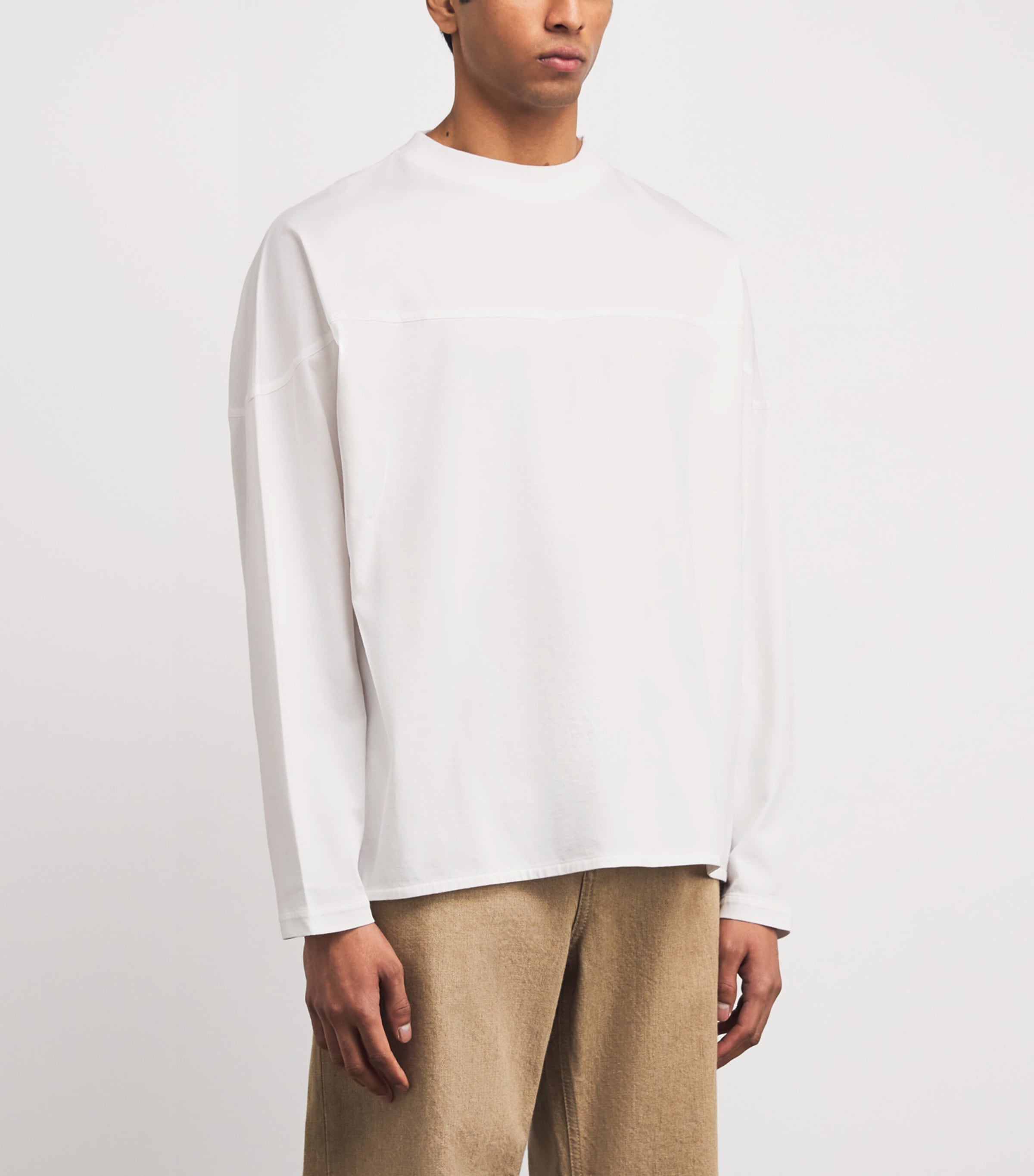 Cotton Atelier T-Shirt JACQ 50S WHITE-1NV Image 3