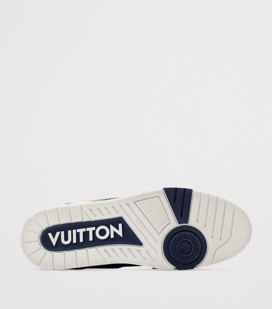 Denim LV Low-Top Sneakers BLUE Image 6