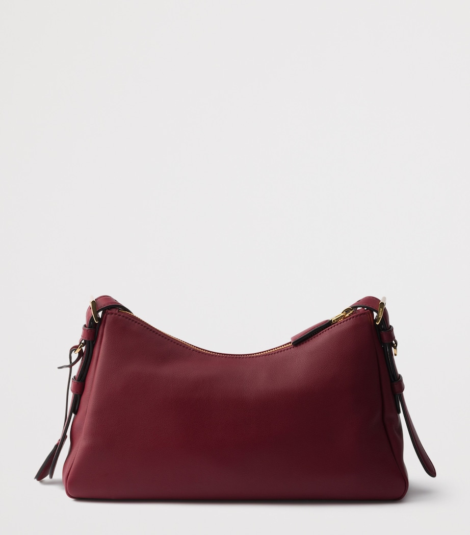 Medium Leather Aimée Shoulder Bag F04XV Image 3