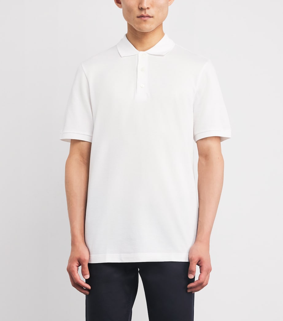 Piqué Cotton Polo Shirt 9000 Image 3