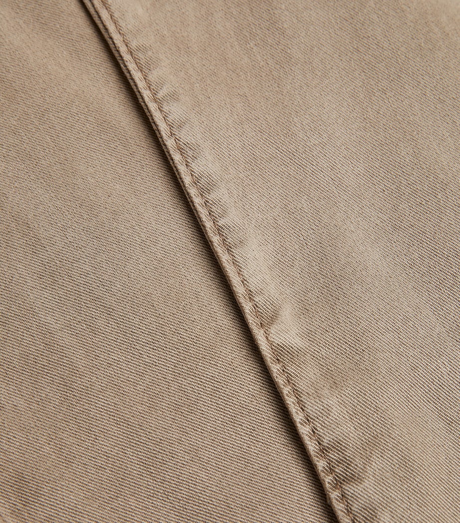 PAIGE Mens Drawstring Fraser Chinos Coastal Beige Image 4