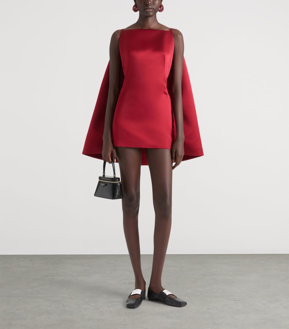 Leather Antigona Vanity Top-Handle Bag BLACK Image 2