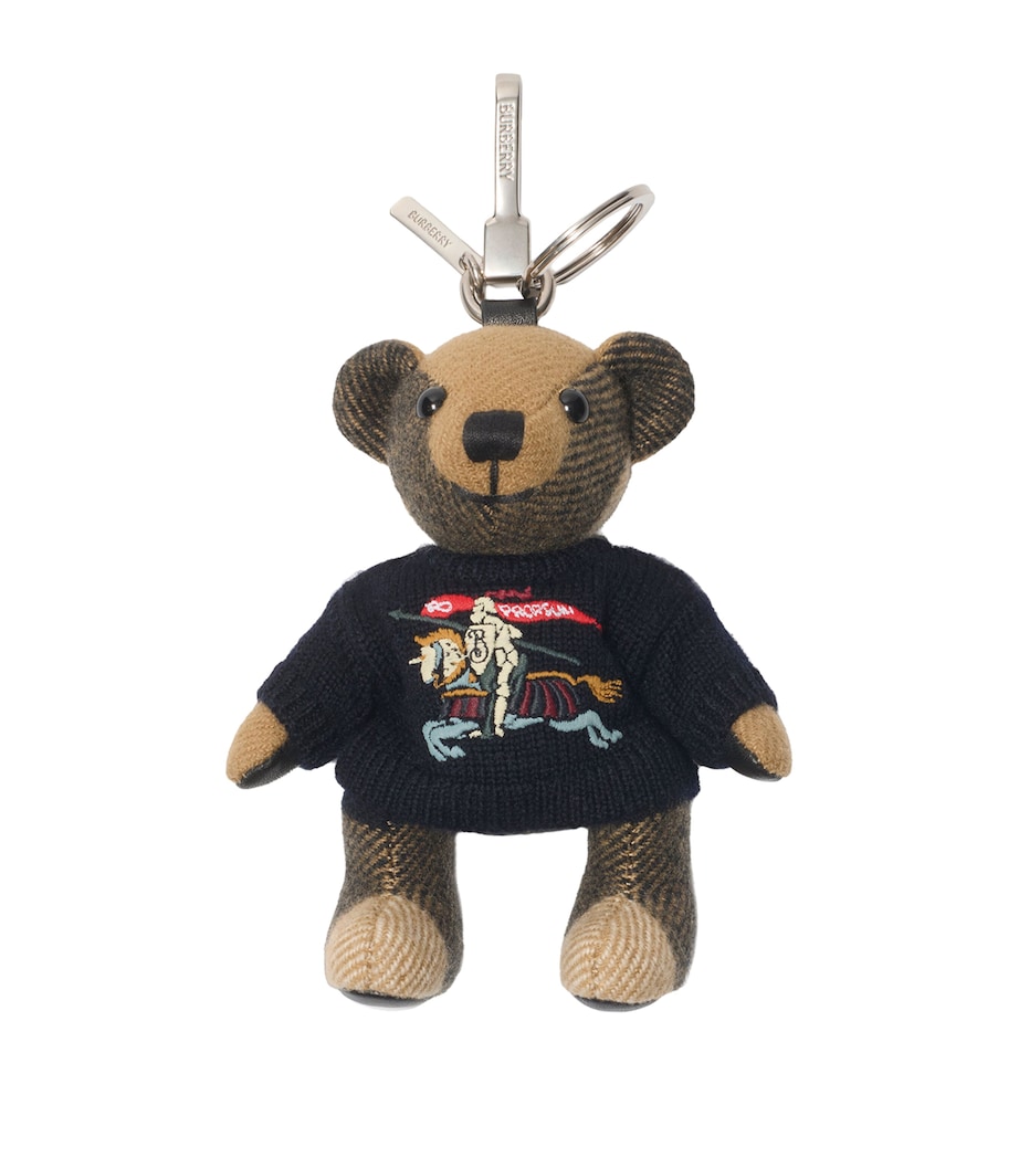 Cashmere Thomas Bear Charm BRITISH BLUE Image 1