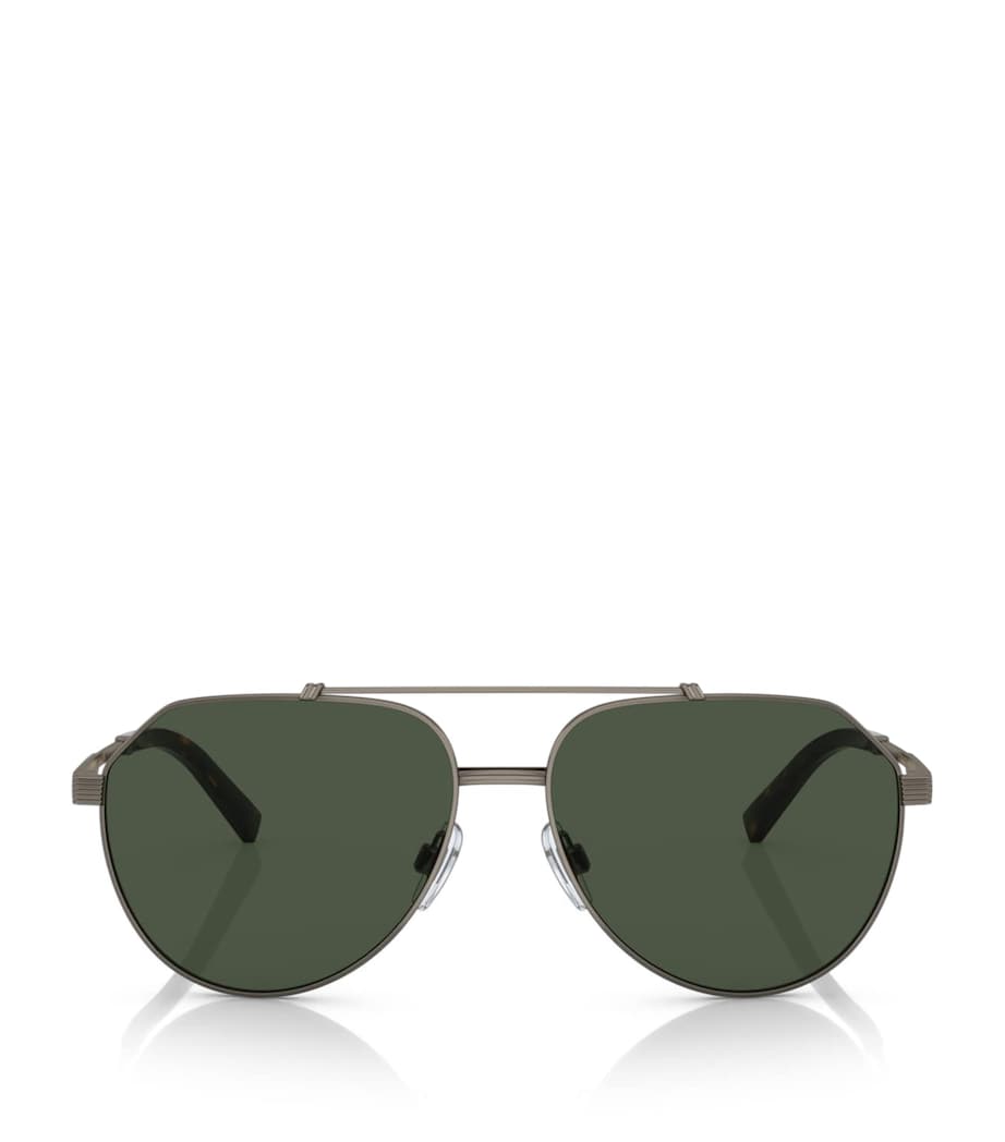 Metal Aviator Sunglasses 13359A Image 1