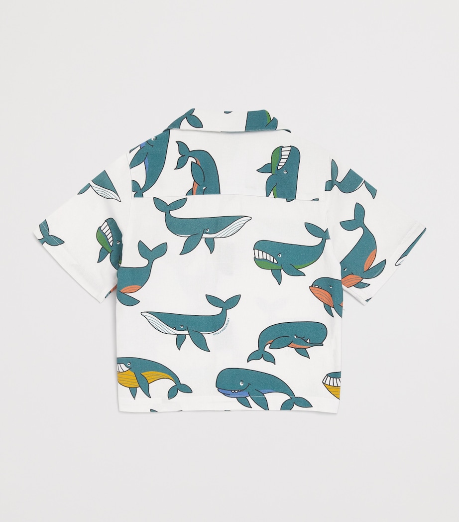 Stella McCartney Kids Cotton Whale Shirt (3-14 Years) Image 2