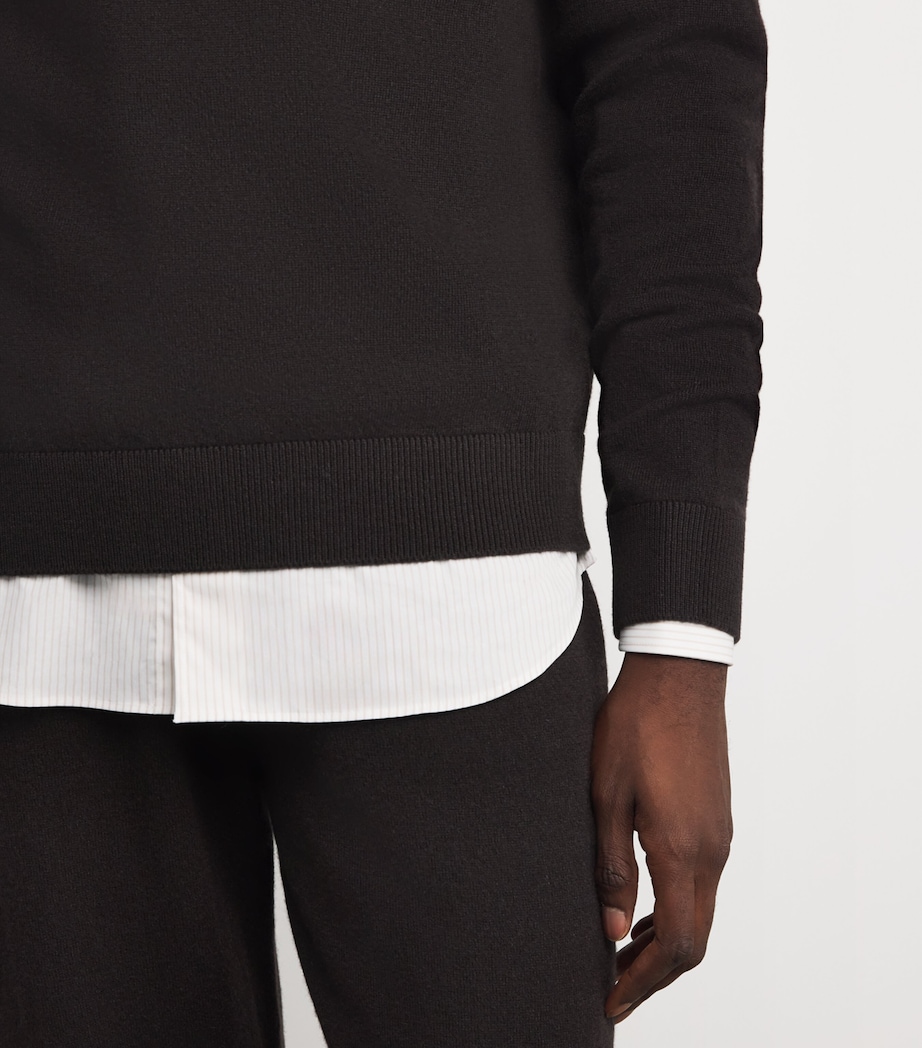 Cashmere Quarter-Zip Sweatshirt Q25381 MLSSS/CAMEL Image 6