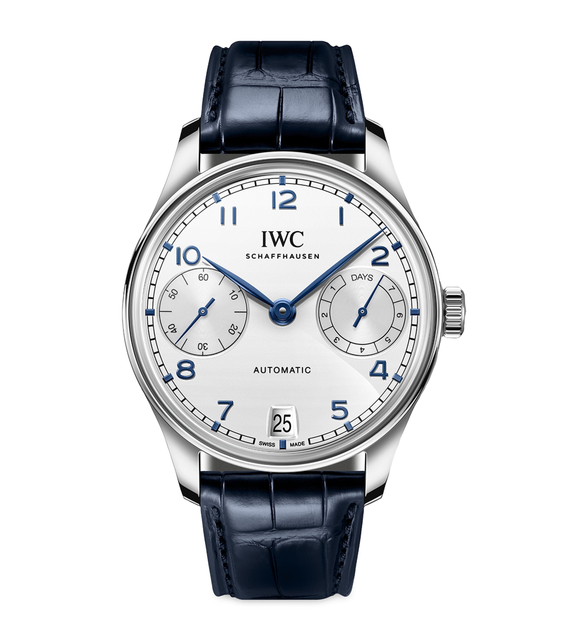 IWC Schaffhausen Stainless Steel Portugieser Automatic Watch 42mm | Fine Watches | Mens Fine Watches