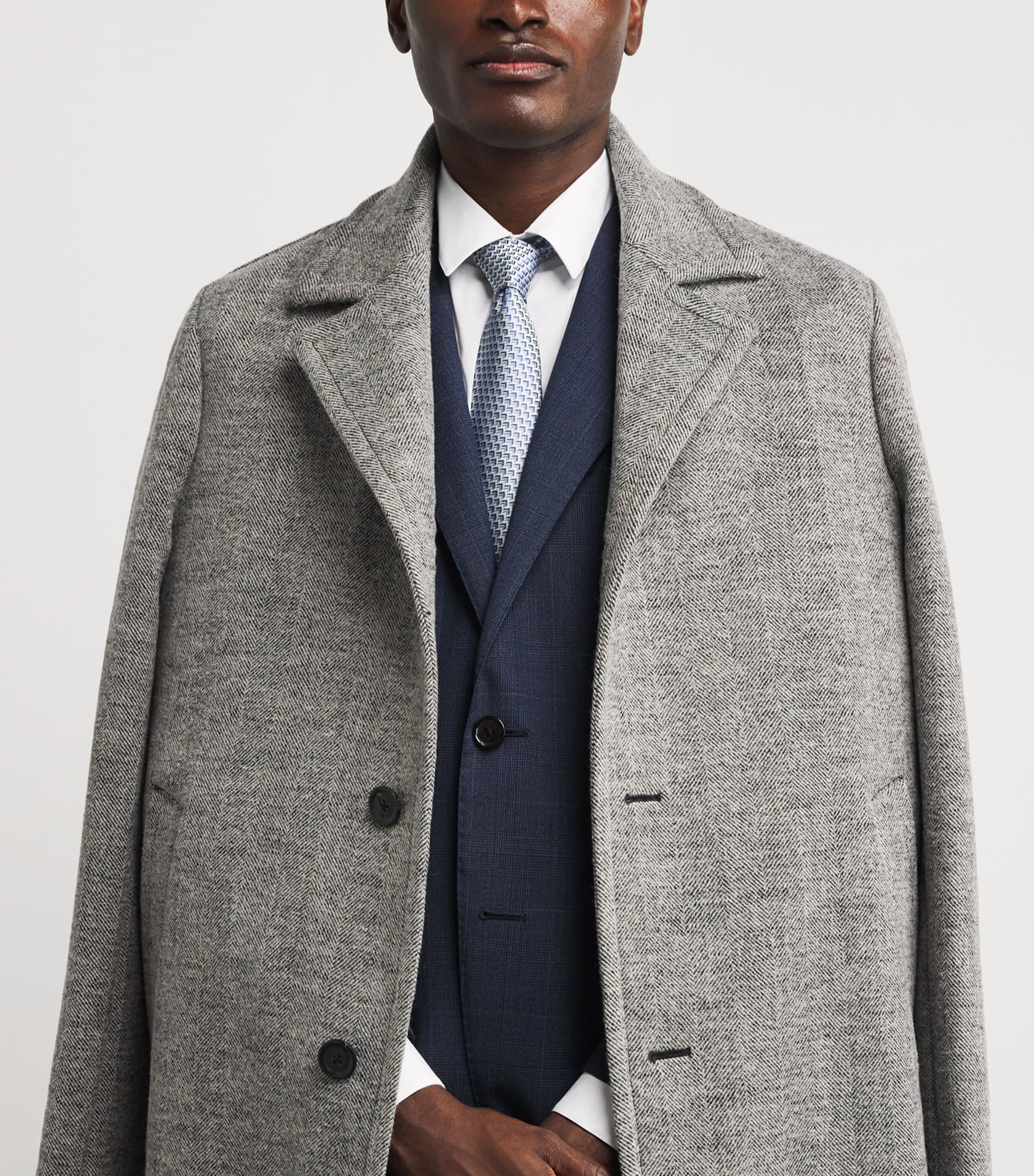 Silk Herringbone Tie F8128 Image 2