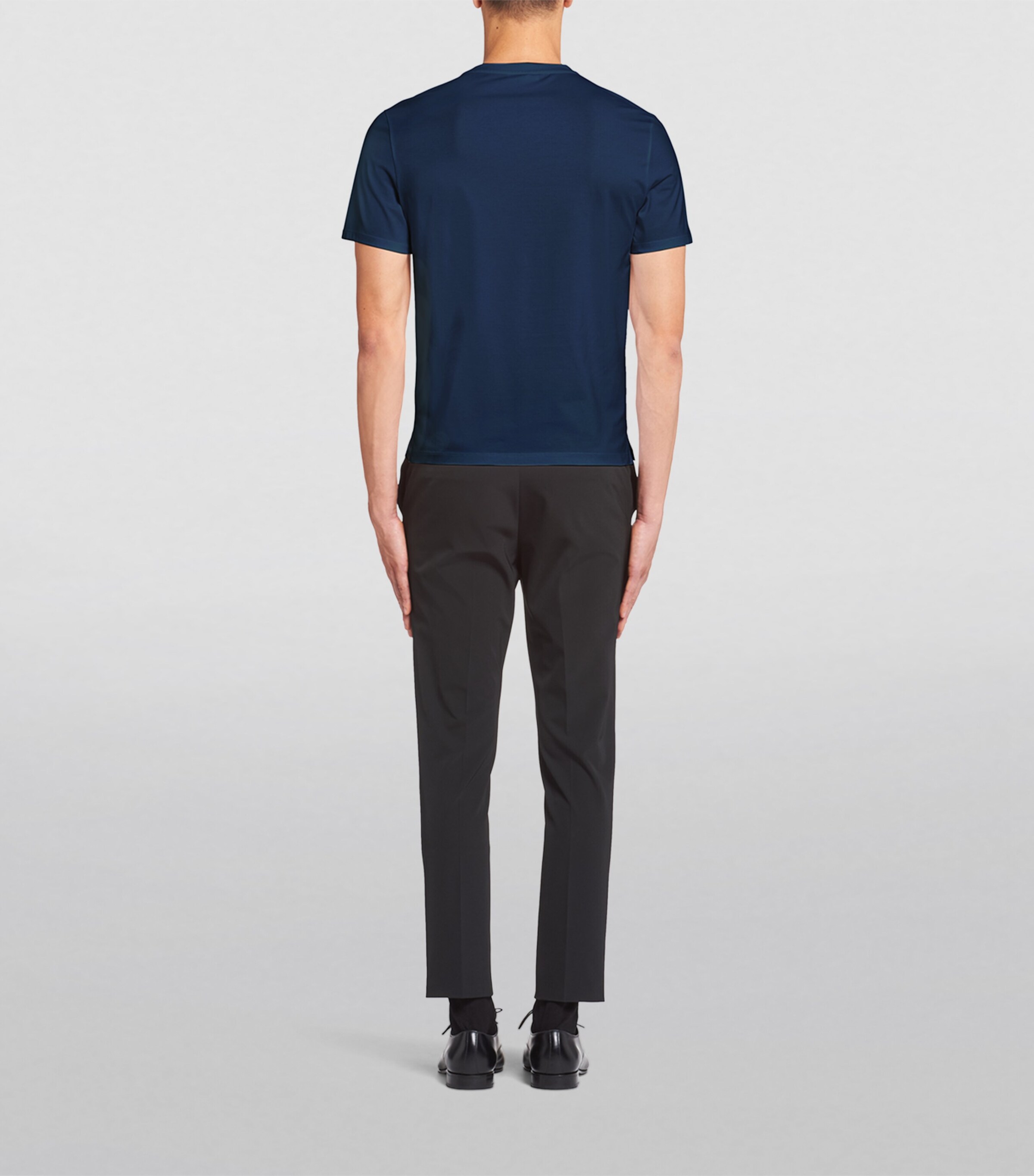 Prada Mens Logo T-Shirt Image 4