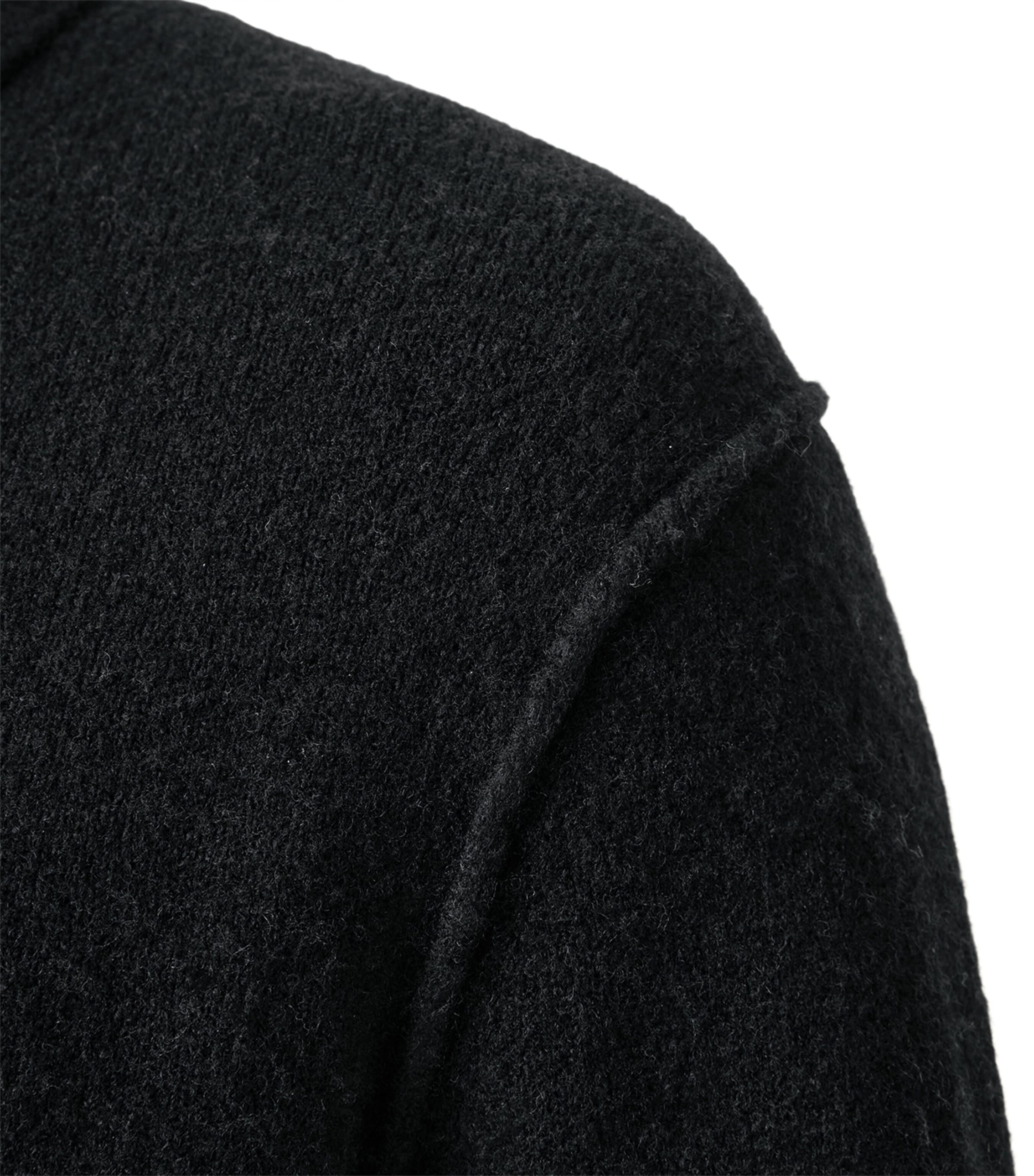 Statten Polo Sweater BLACK Image 8