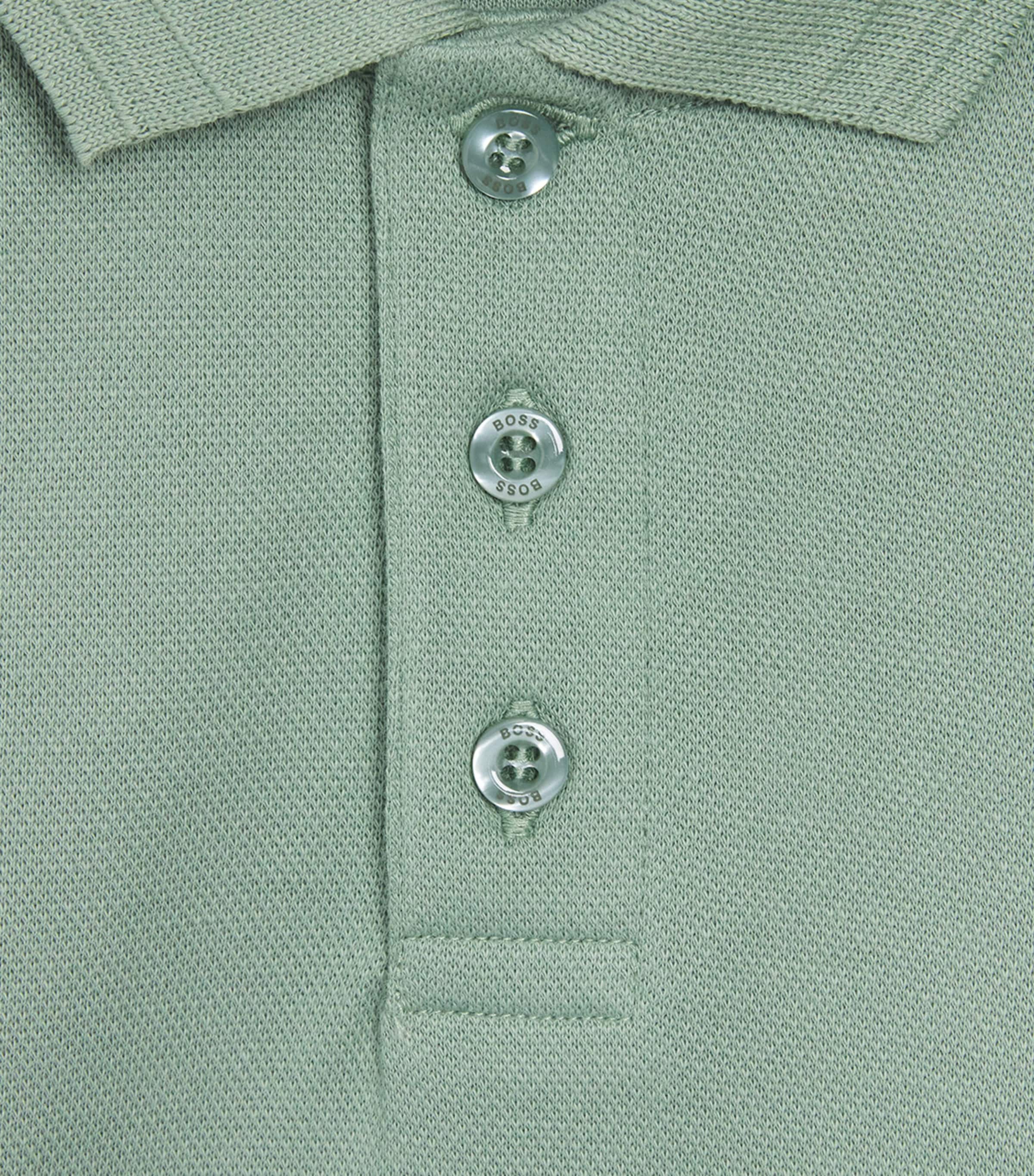 Cotton Logo Polo Shirt (4-16 Years) 64UGREEN BAY Image 3