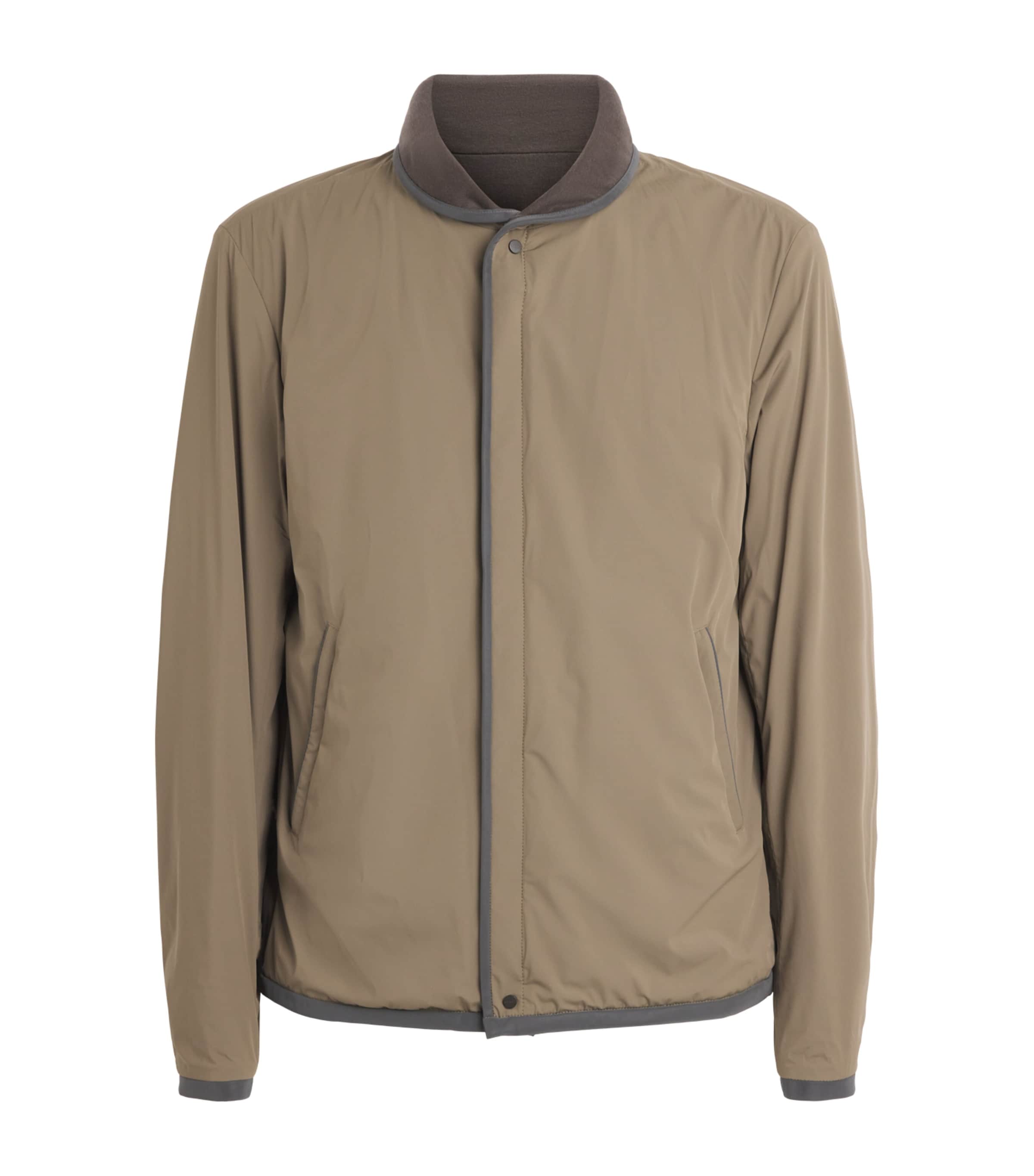Sease Reversible Jib Set Jacket Mud Brown Image 1