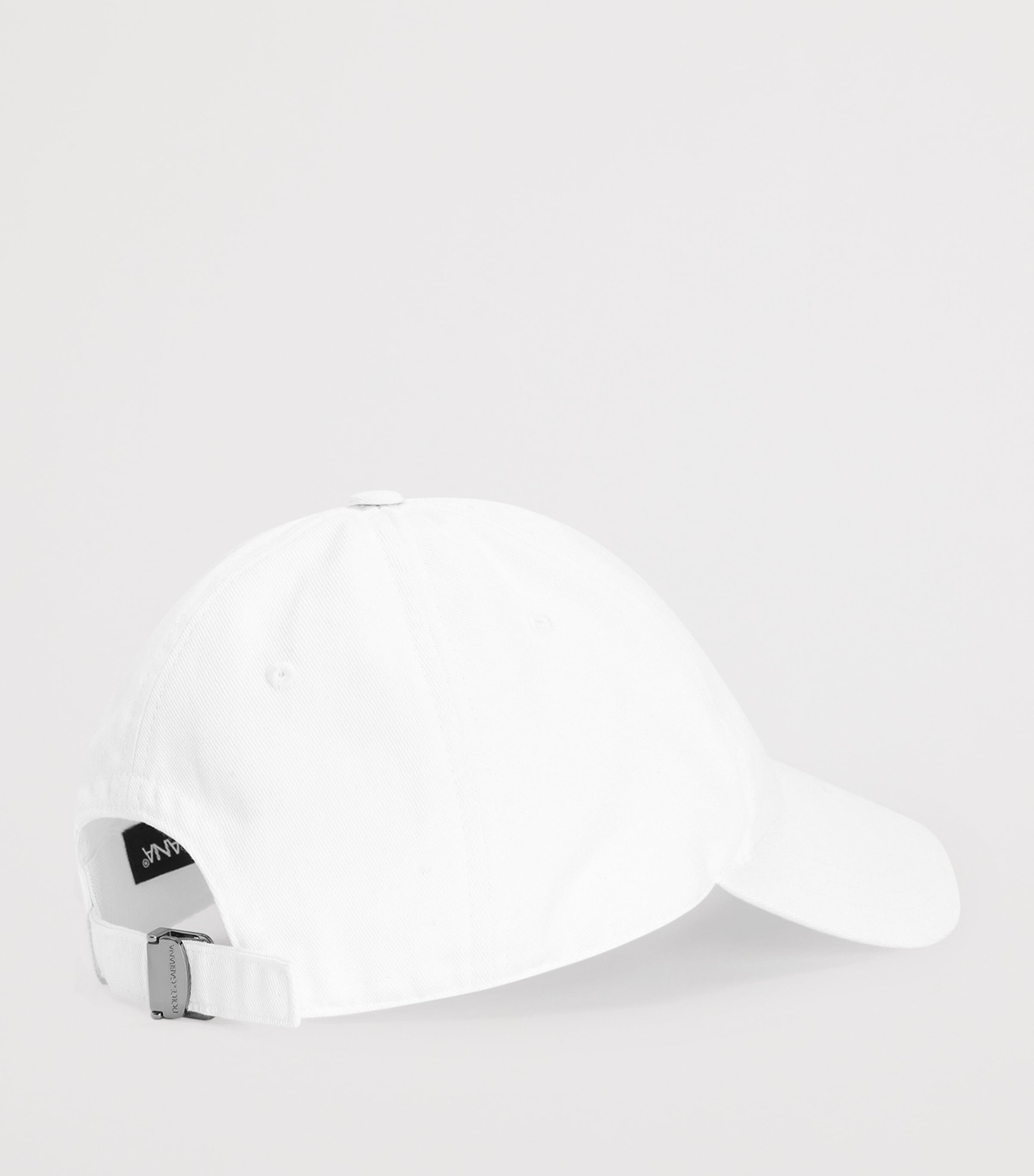 Dolce&Gabbana Appliqué Baseball Cap Optical White Image 2