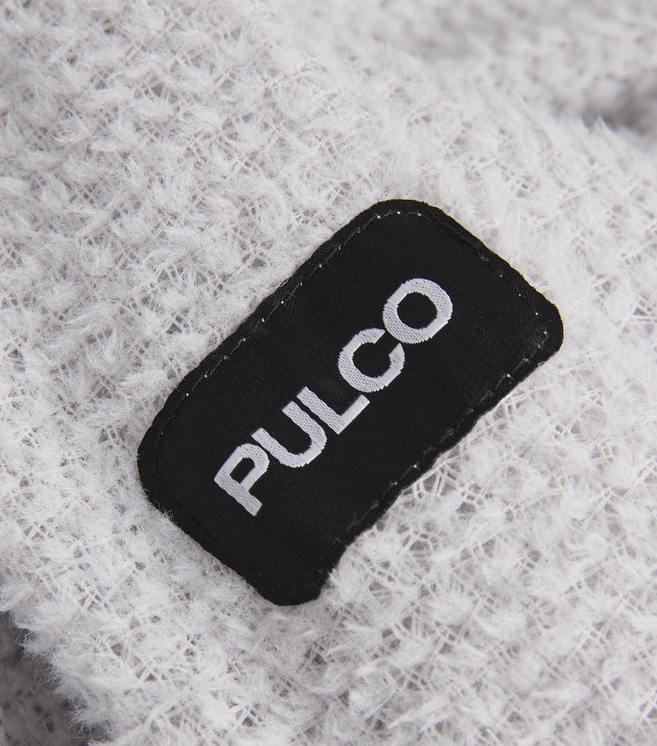 Fleece Quarter-Zip Stowaway Hoodie LIGHT GREY Image 5