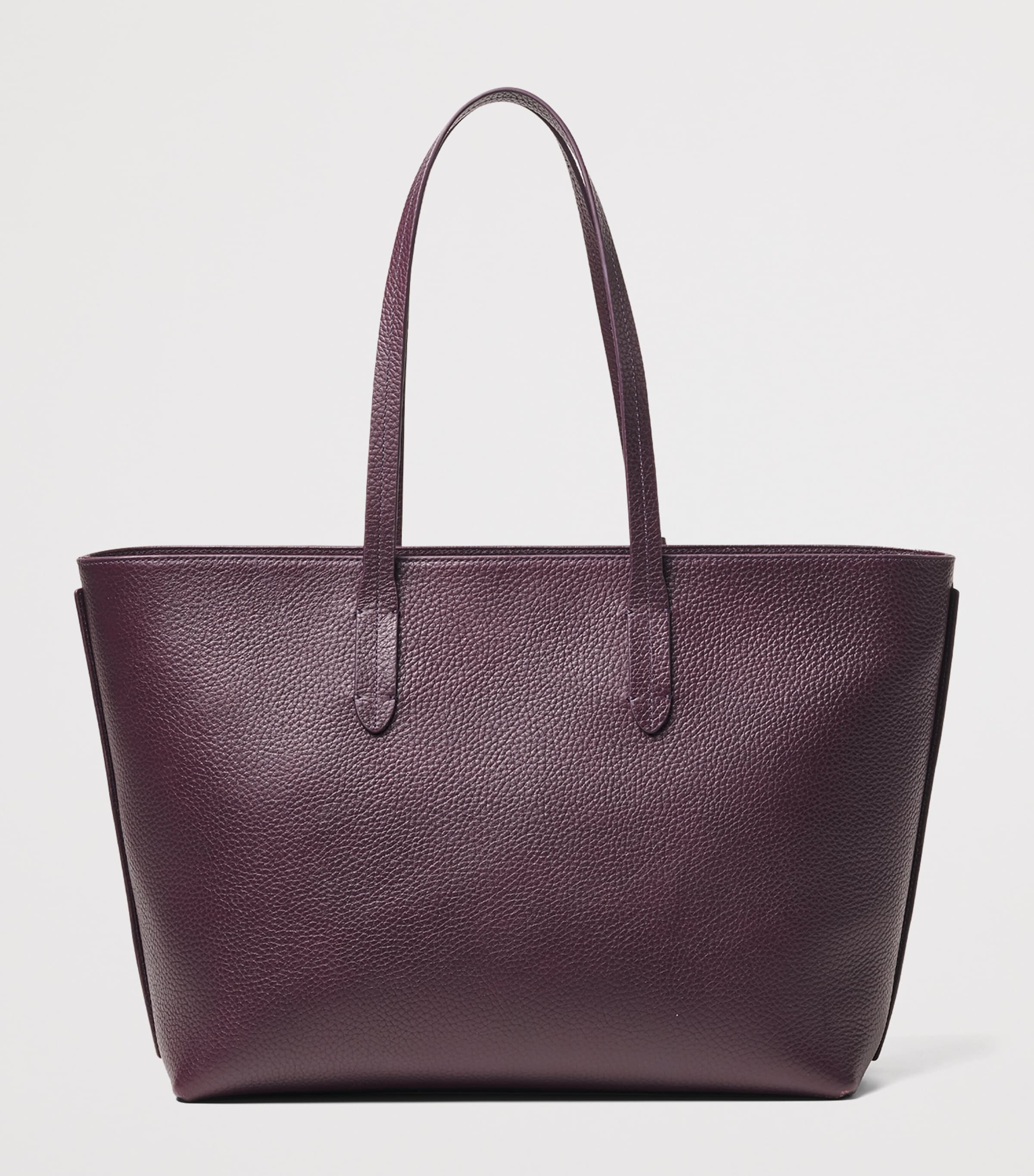 Aspinal Of London Leather East West Tote Bag Fig Image 2