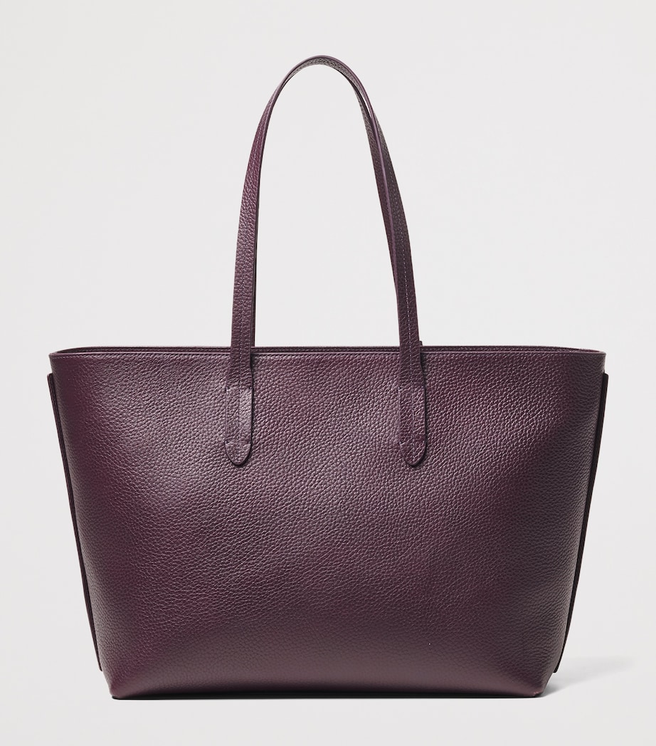 Aspinal Of London Leather East West Tote Bag Fig Image 2