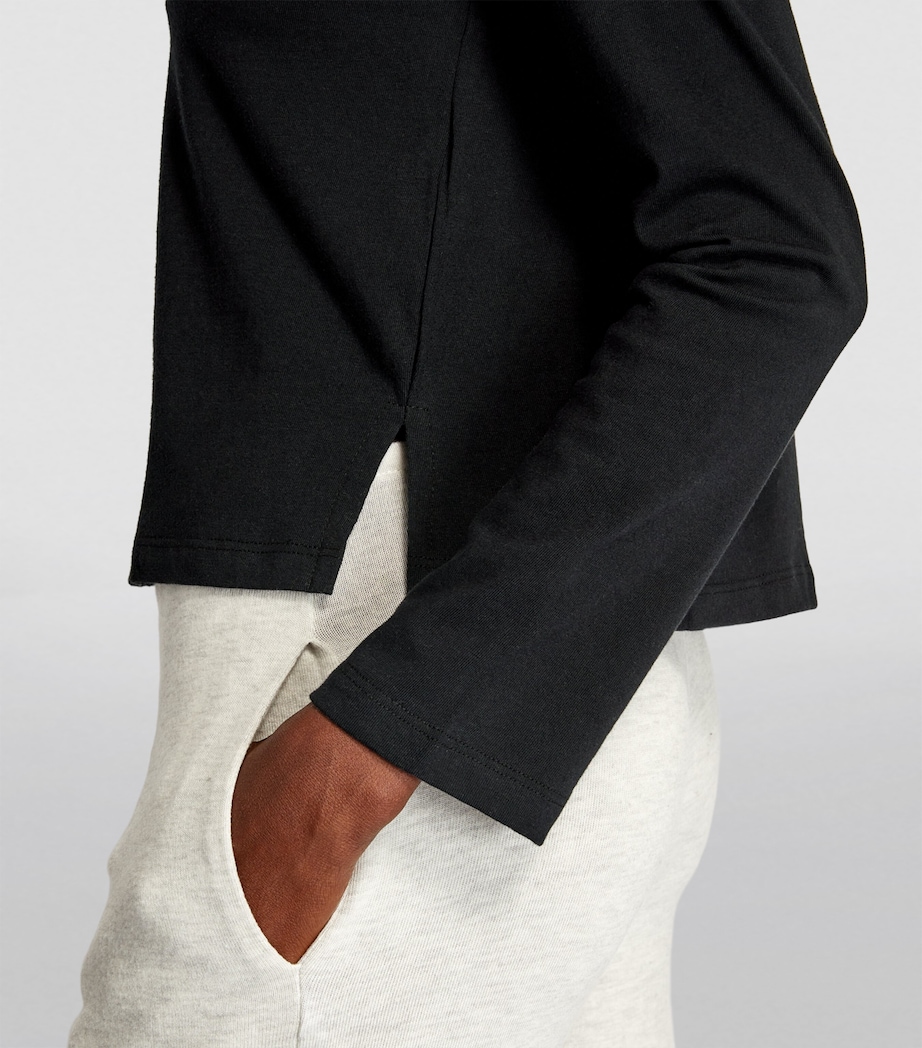 Long-Sleeved Maya T-Shirt BLACK Image 6