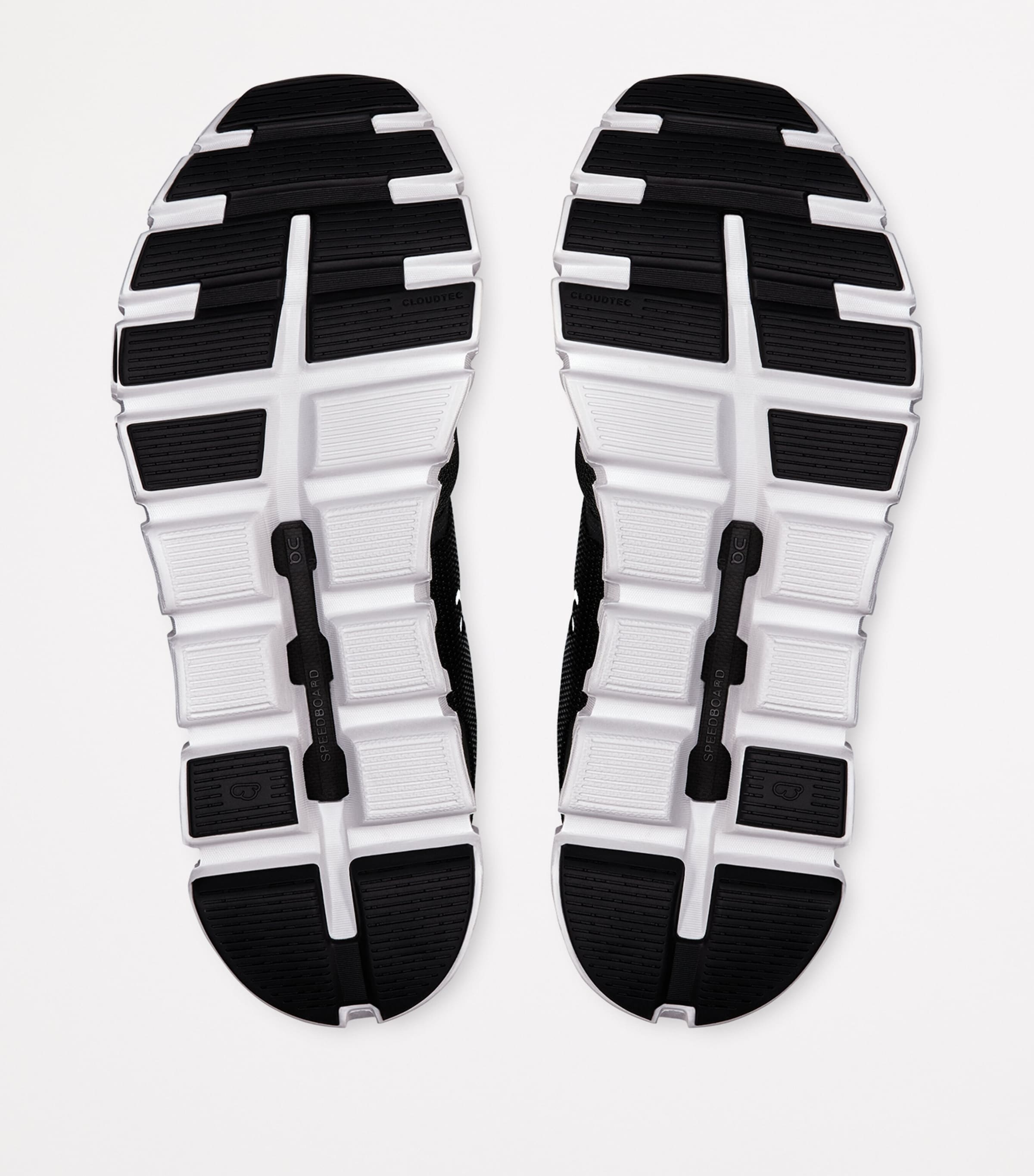 On Cloud 6 Trainers Black/white Image 4