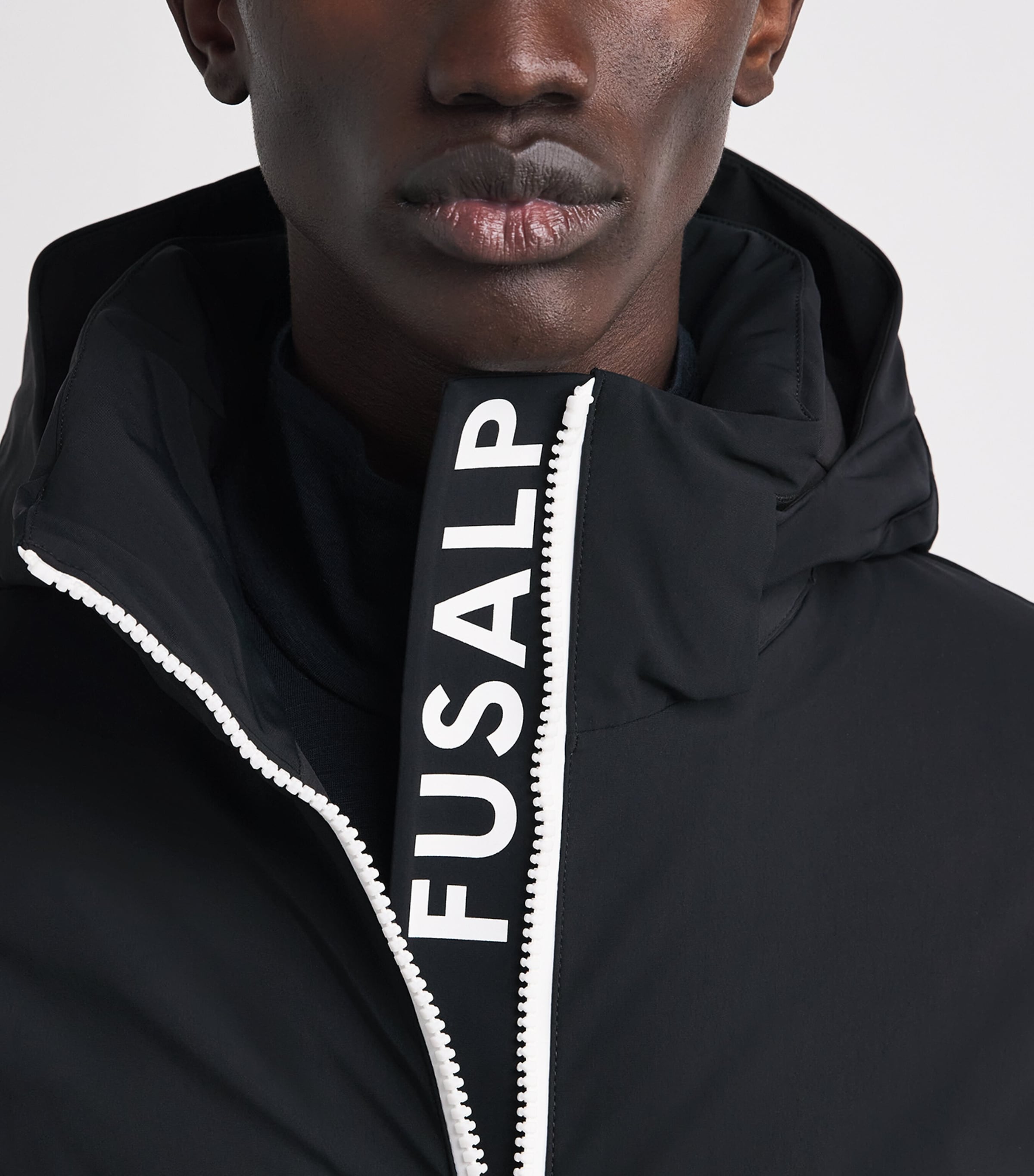 Padded Power Ski Jacket 01091 NOIR/NEIGE Image 6