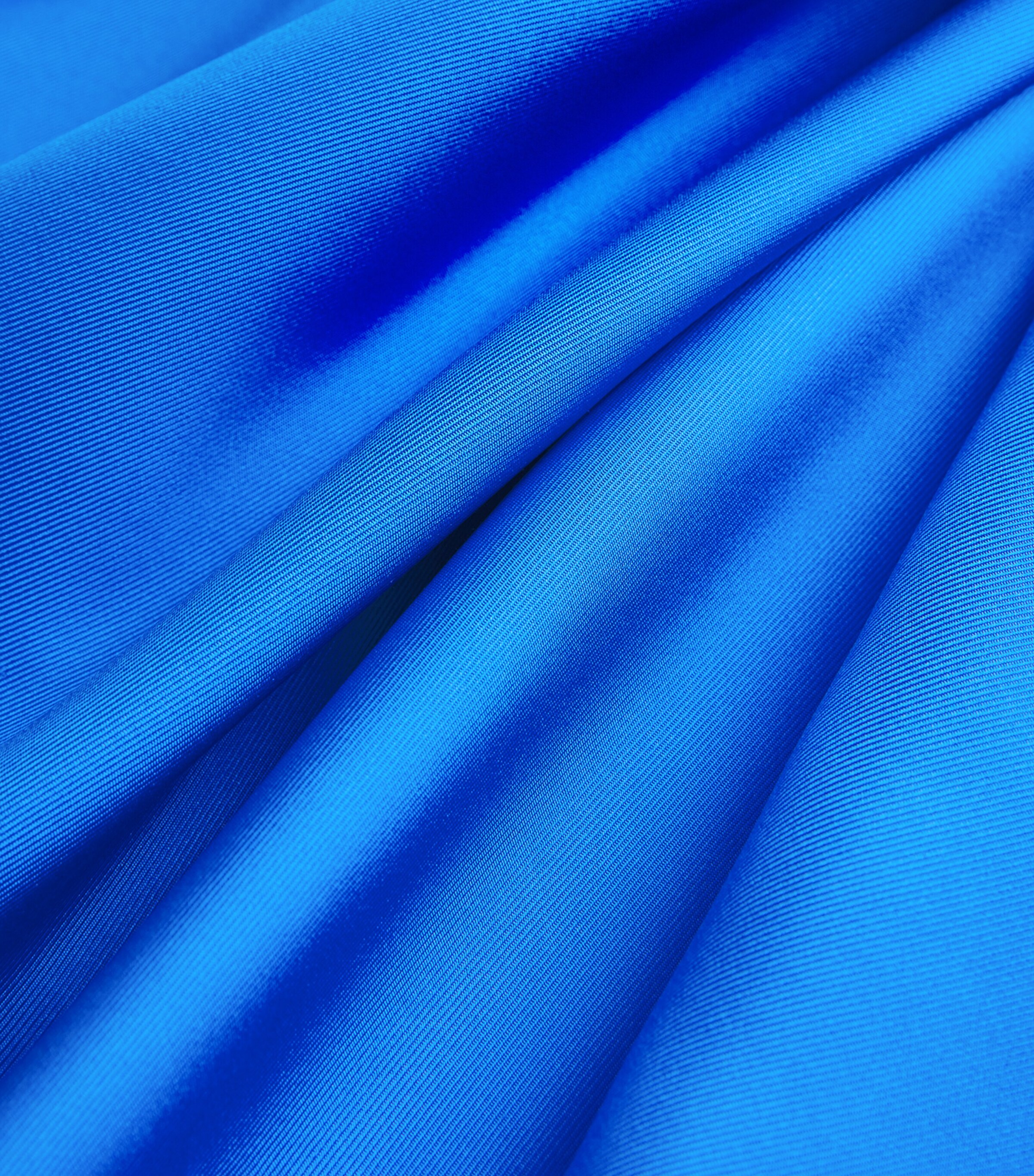 Silk Oversized Cape 437 ELECTRIC BLUE Image 5