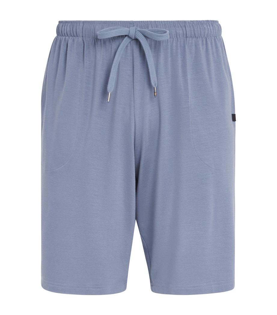 Micro Modal Basel Sweat Shorts 022BLU Image 1