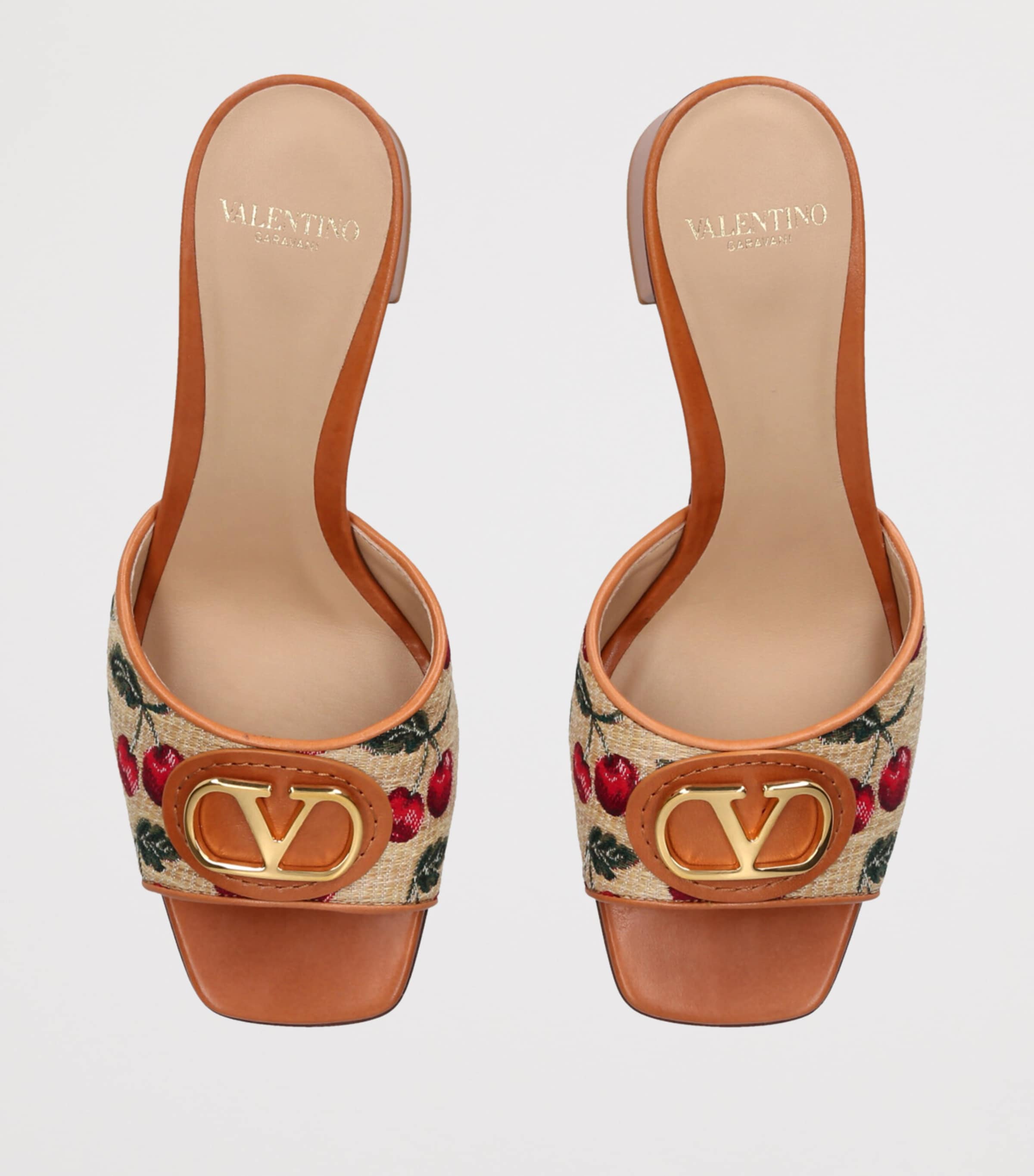 【関税&送料込】Valentino Garavani Embellished Raffia Vlogo Valentino Garavani - Vlogo Signature Raffia Embroidery Handbag