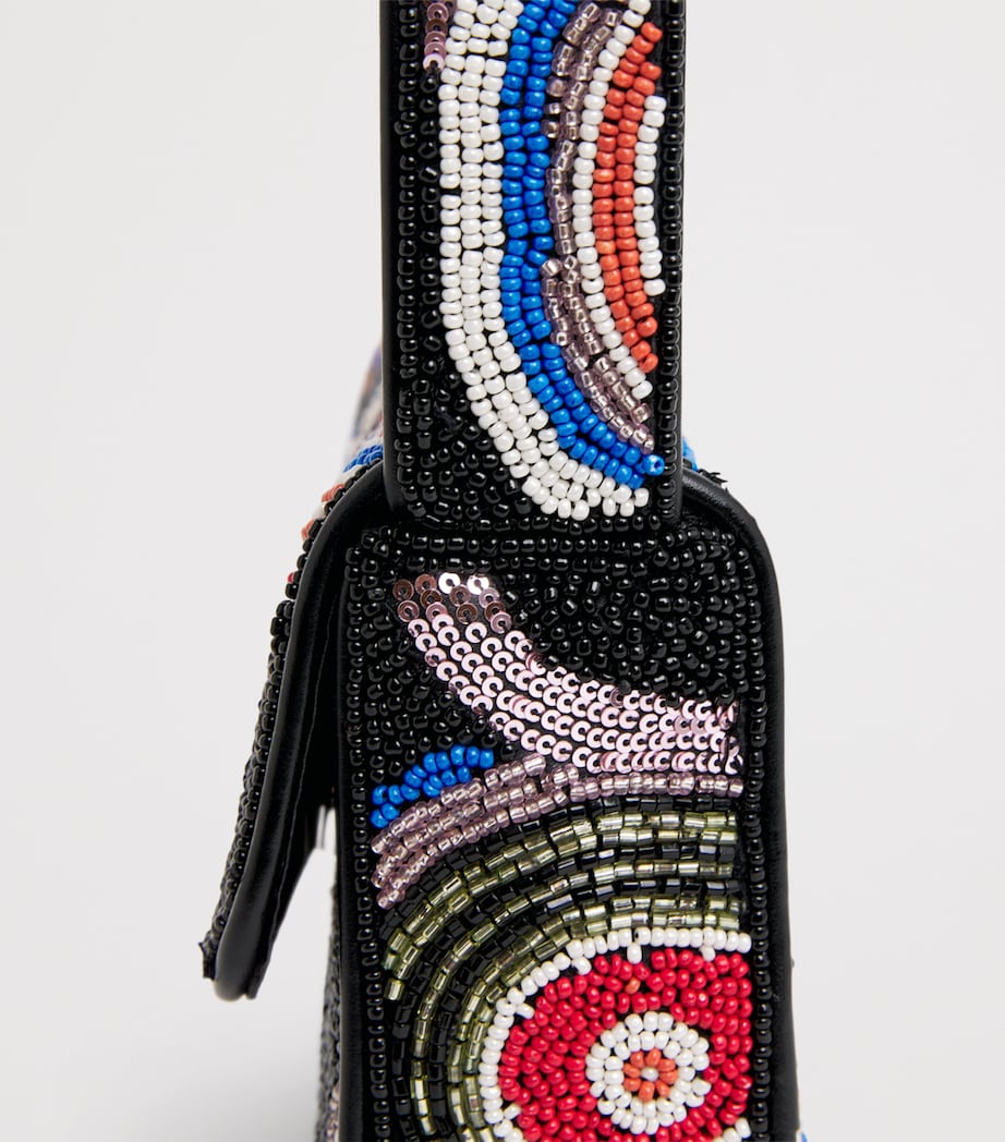 STAUD Beaded Tommy Shoulder Bag Millefiore Image 6