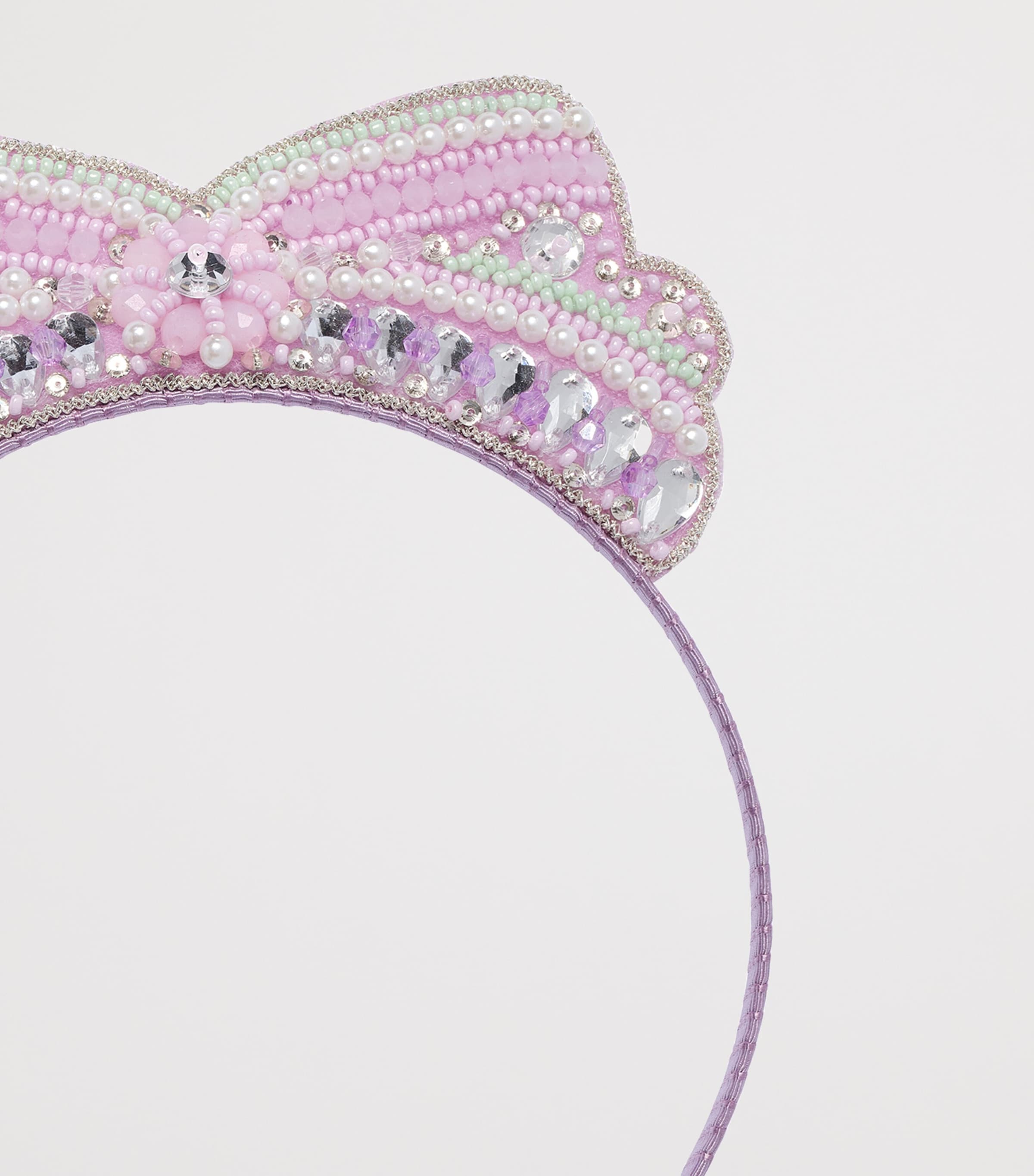 Embellished Lina Headband ORCHID BLOOM Image 2