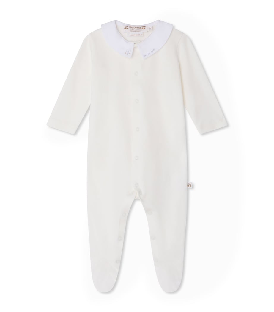 Bonpoint Cotton All-In-One (1-18 Months) Blanc Lait Image 1