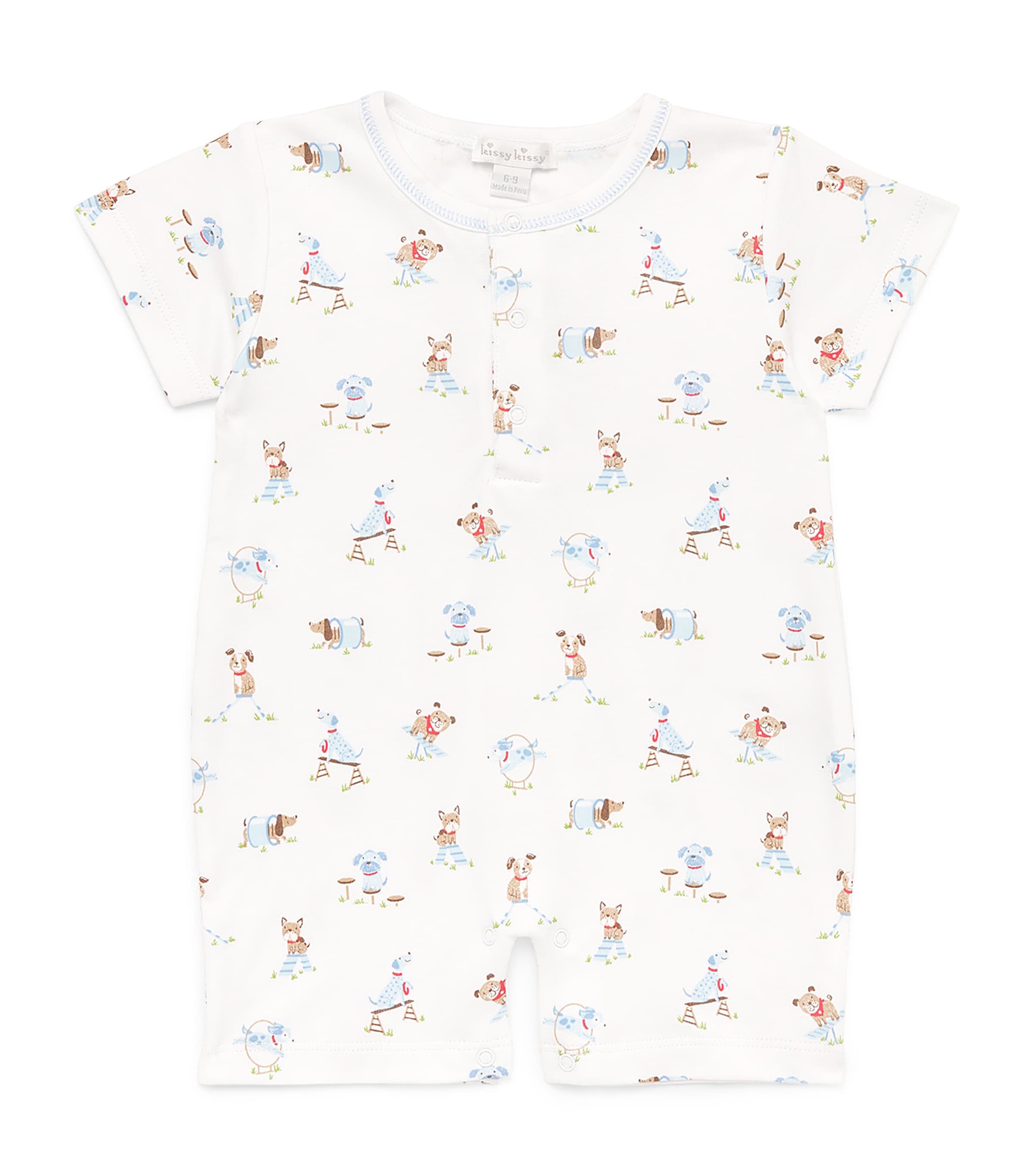 KISSY KISSY PIMA COTTON PLAYGROUND PUPS ALL-IN-ONE