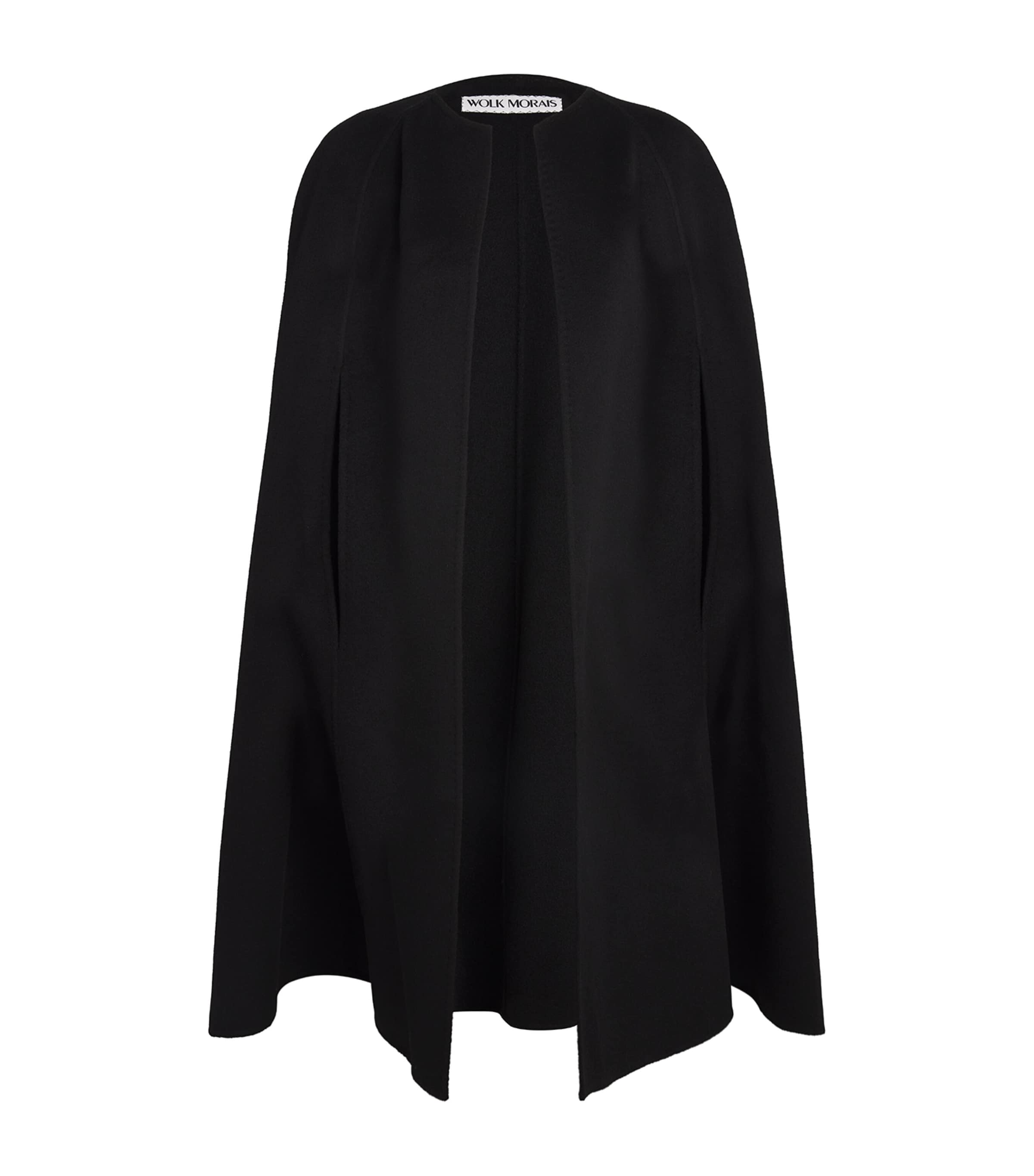 Shop Wolk Morais Cashmere Monceau Cape In Black