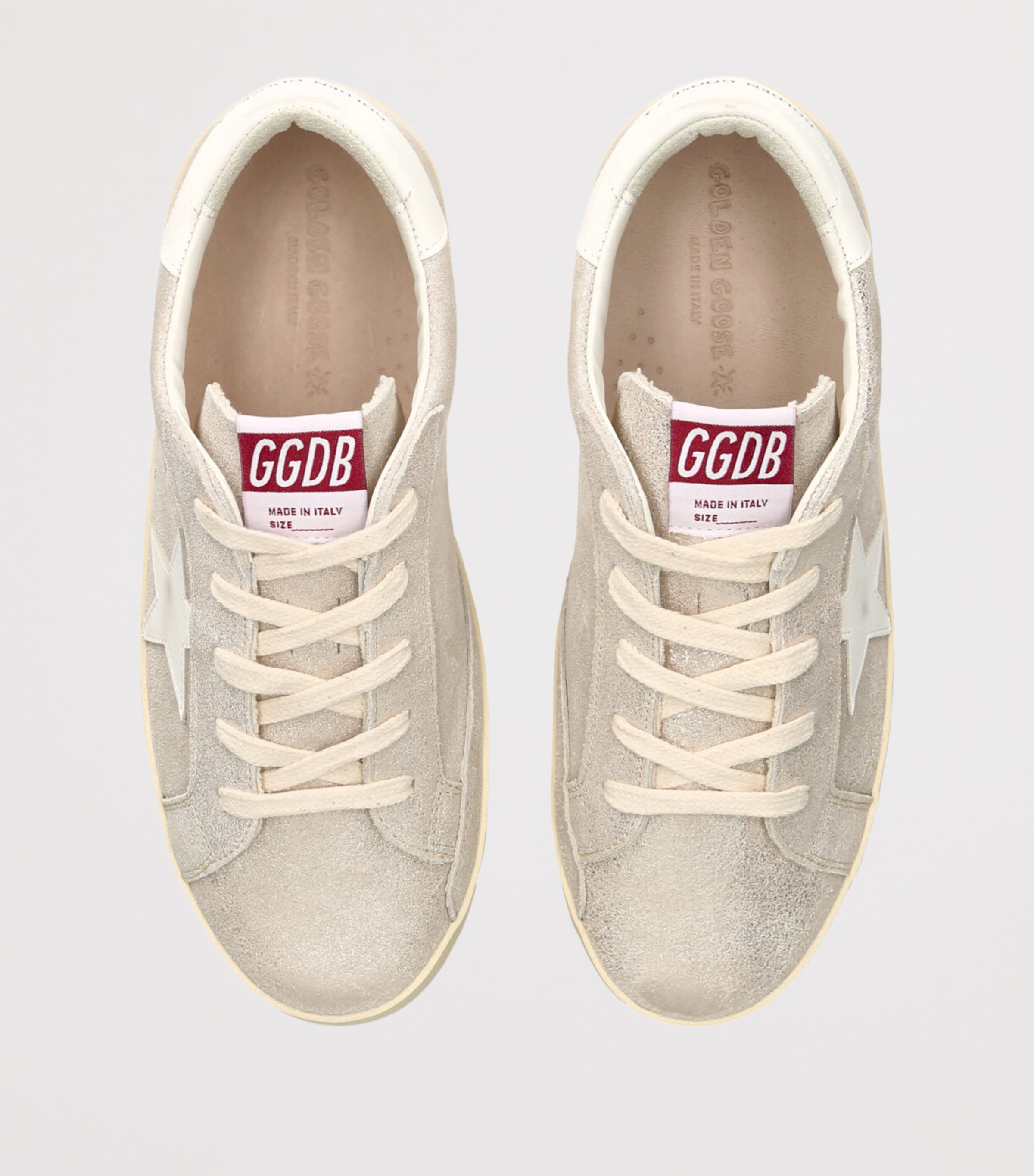 Suede Super-Star Sneakers CHAMPAGNE Image 4