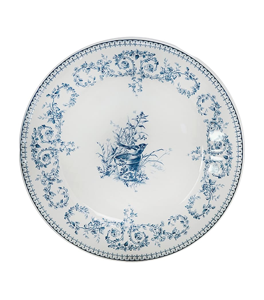 Set of 6 Ceramic Dépareillé Dinner Plates (27cm) BLUE Image 3