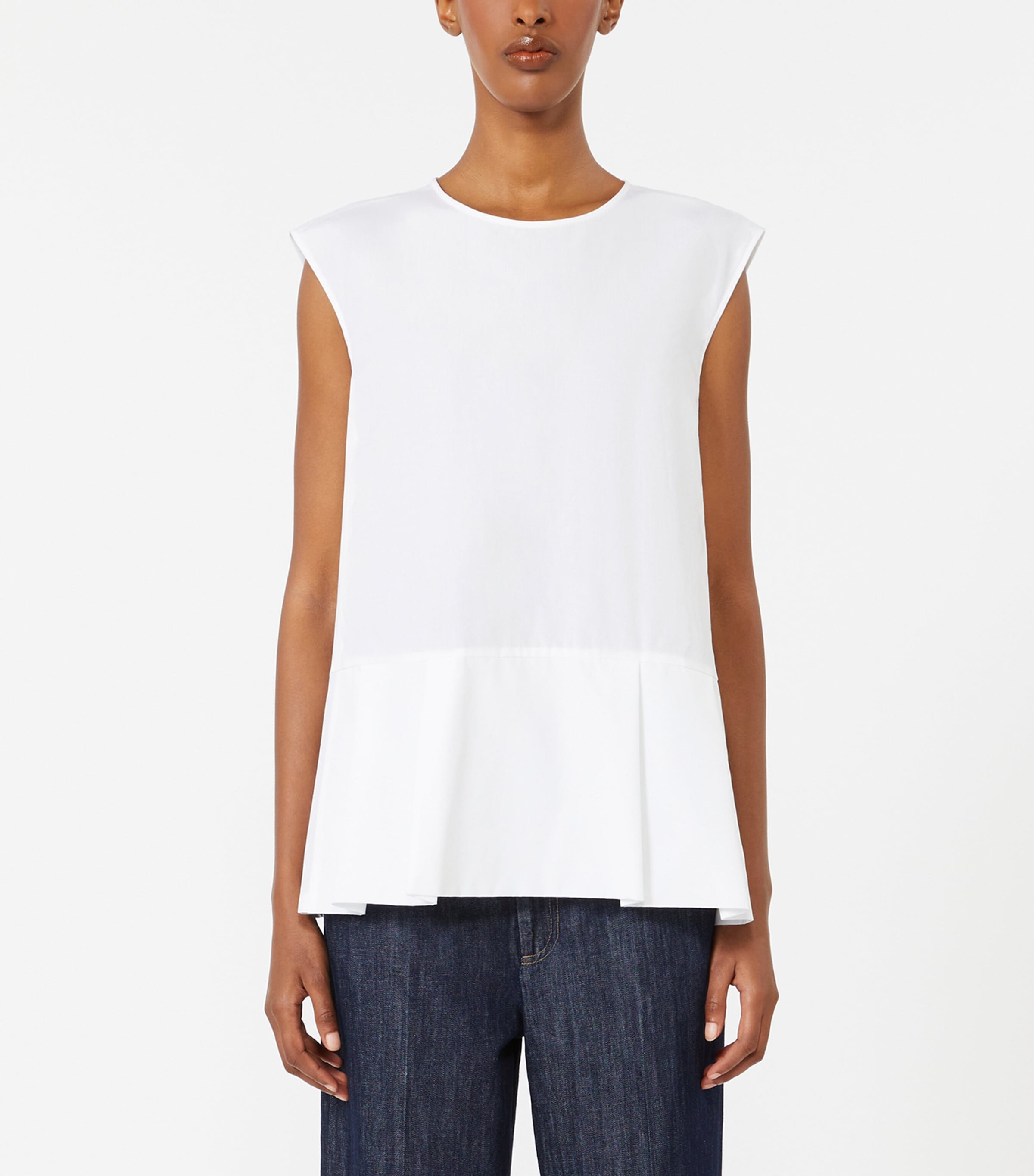 Cotton Brava Blouse WHITE Image 2