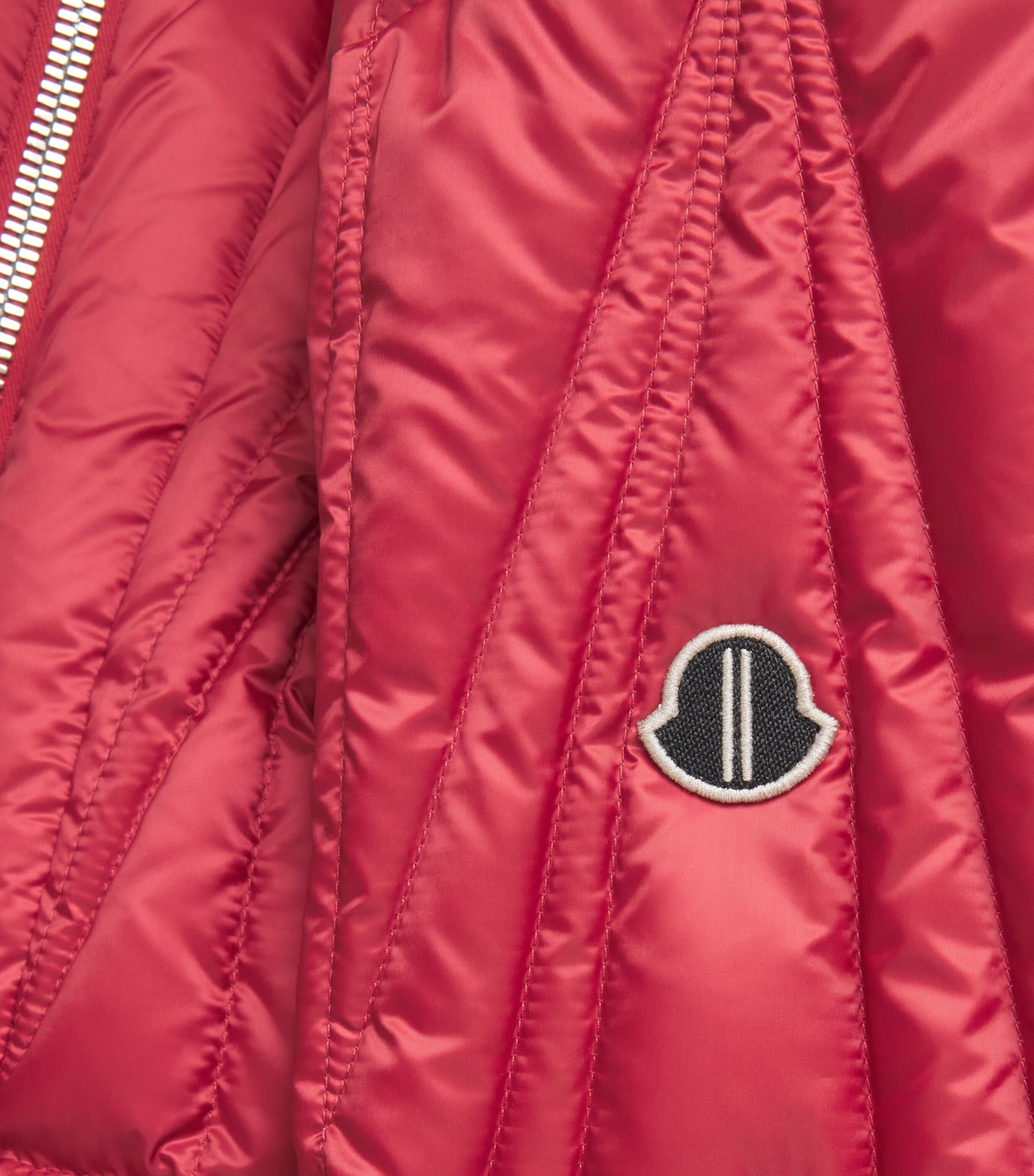 Rick Owens Red x Moncler Down Geocamo Flight Jacket | Harrods US