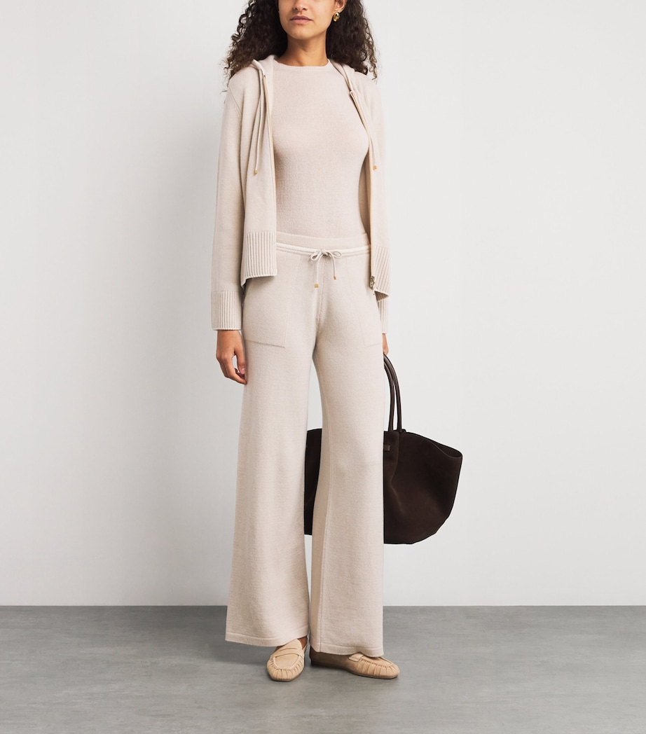 Cashmere Wide-Leg Trousers SABBIA PANNA Image 2