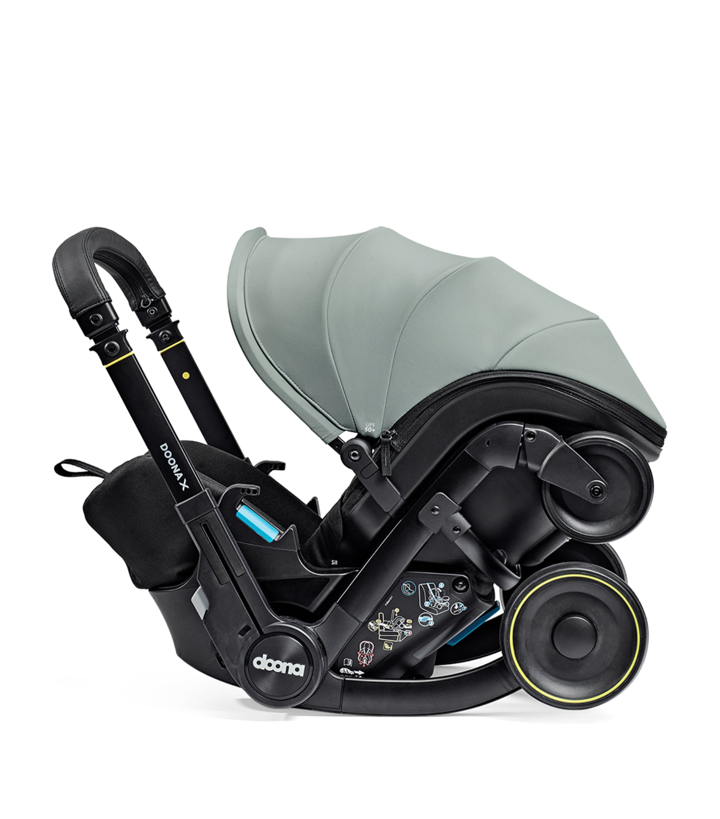 Doona X Infant Car Seat and Stroller DUSTY SAGE Image 3