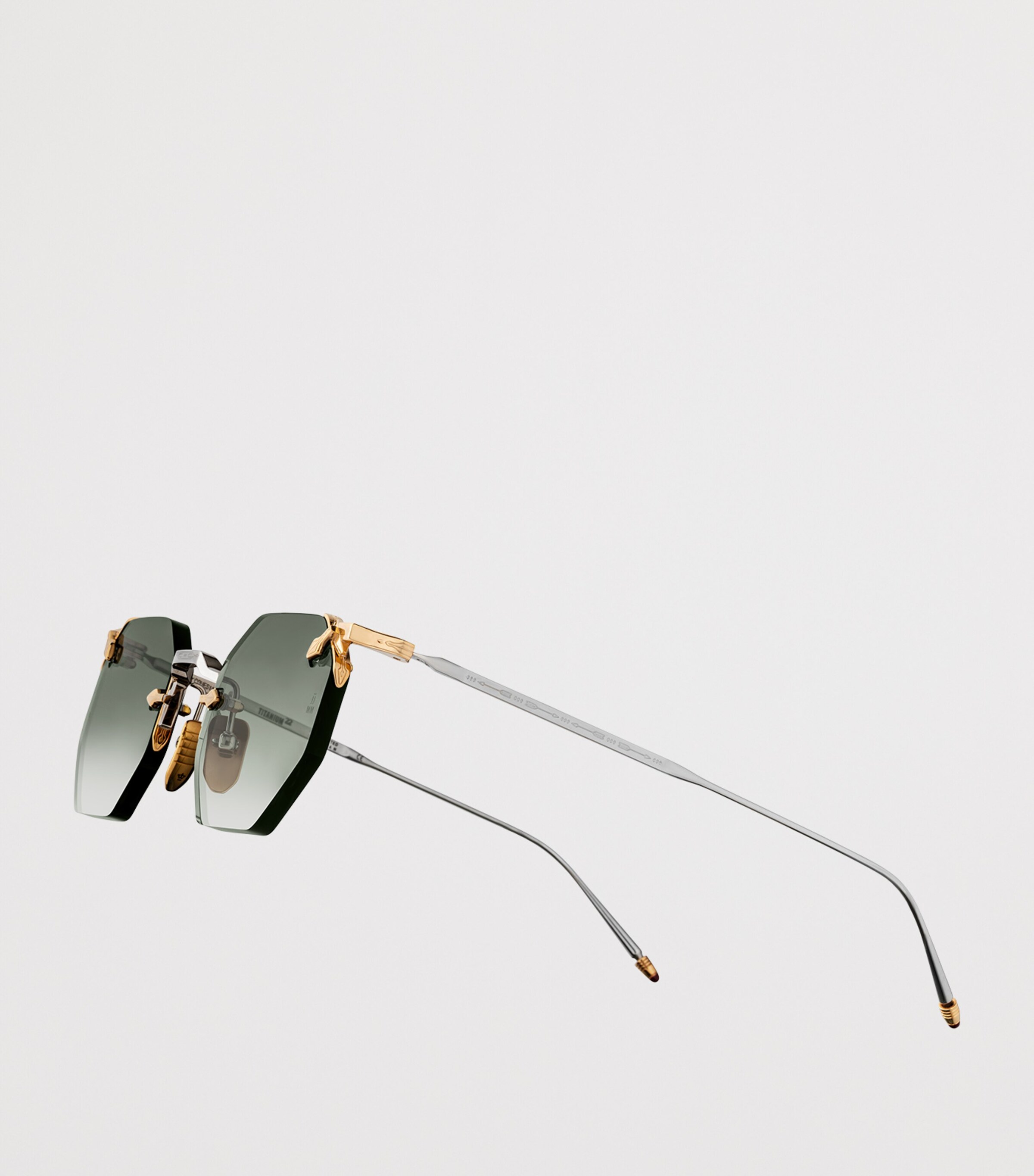 Jacques Marie Mage Metal El-Dorado Sunglasses Emerald Image 5