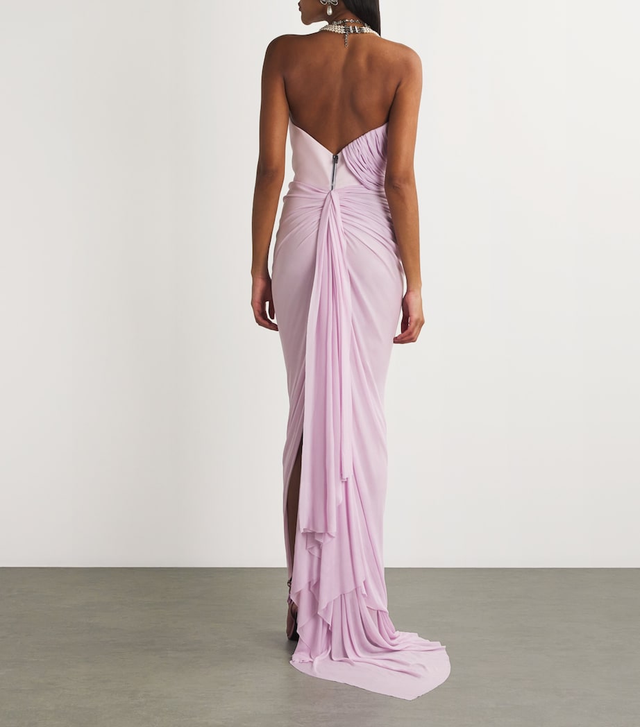 Systema Drape Gown LILAC JERSEY Image 3